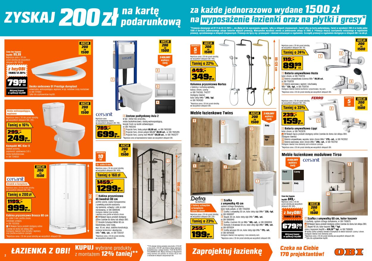 Gazetka OBI 07.11.2025 - 02.12.2025