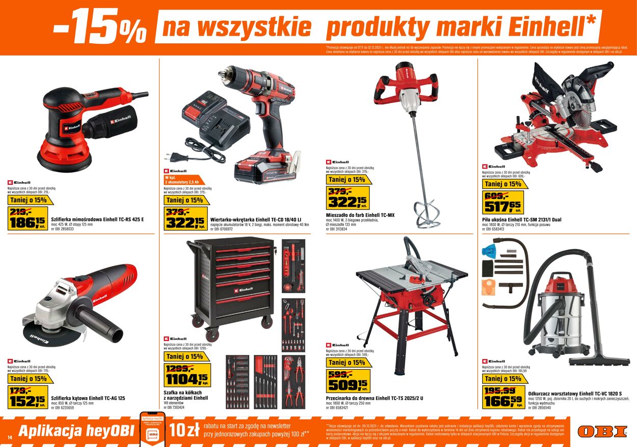 Gazetka OBI 07.11.2025 - 02.12.2025