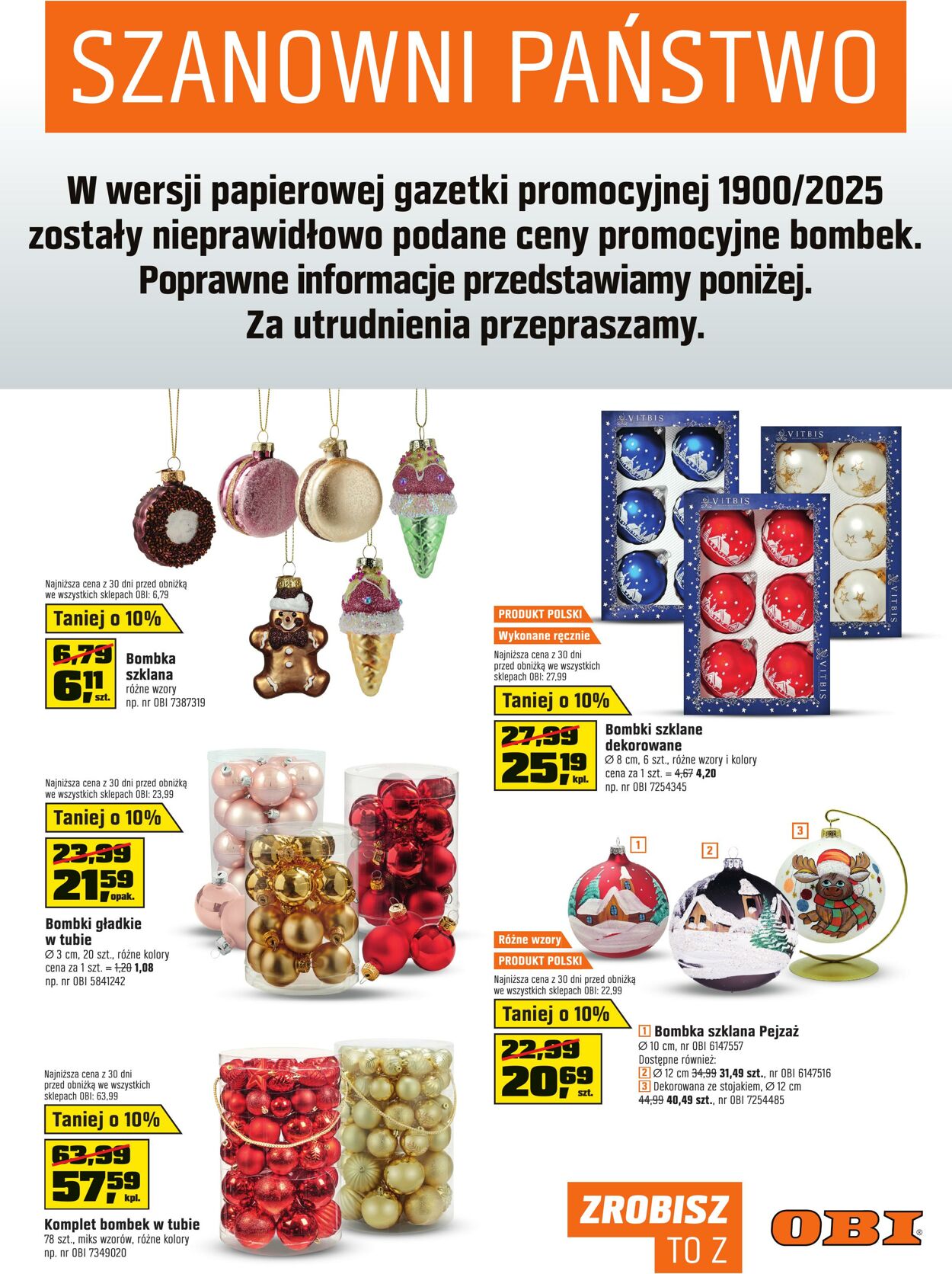 Gazetka OBI 03.12.2025 - 31.12.2025