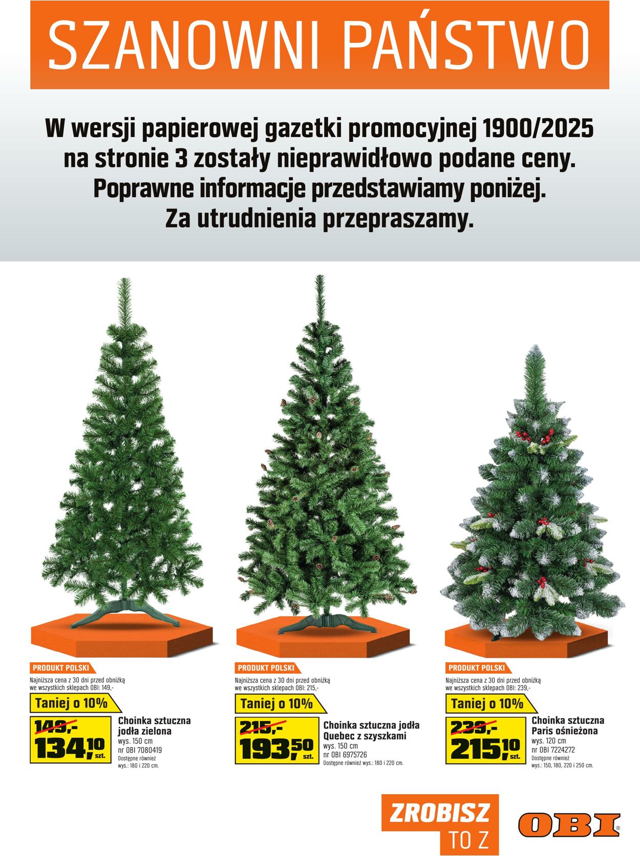 Gazetka OBI 03.12.2025 - 31.12.2025