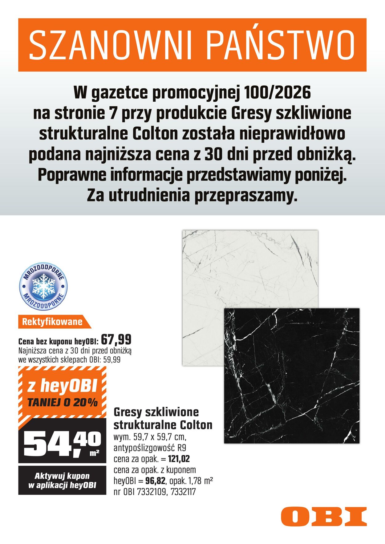 Gazetka OBI 02.01.2026 - 27.01.2026