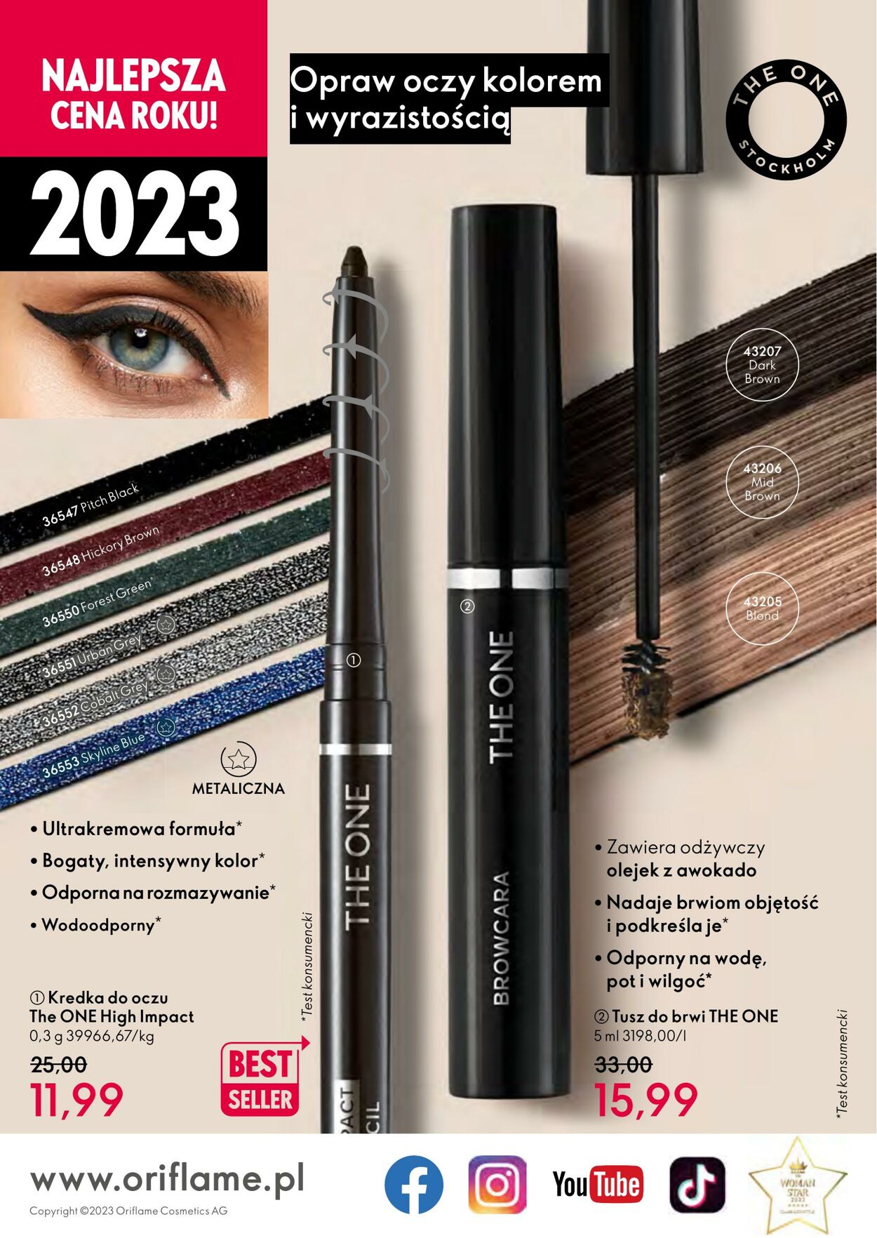 Gazetka Oriflame 22.03.2023 - 11.04.2023