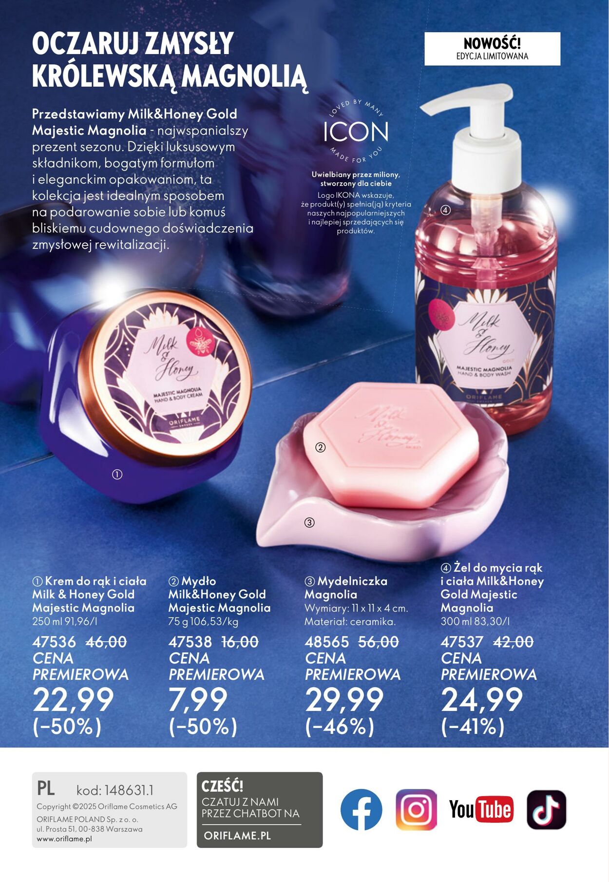 Gazetka Oriflame 22.10.2025 - 11.11.2025
