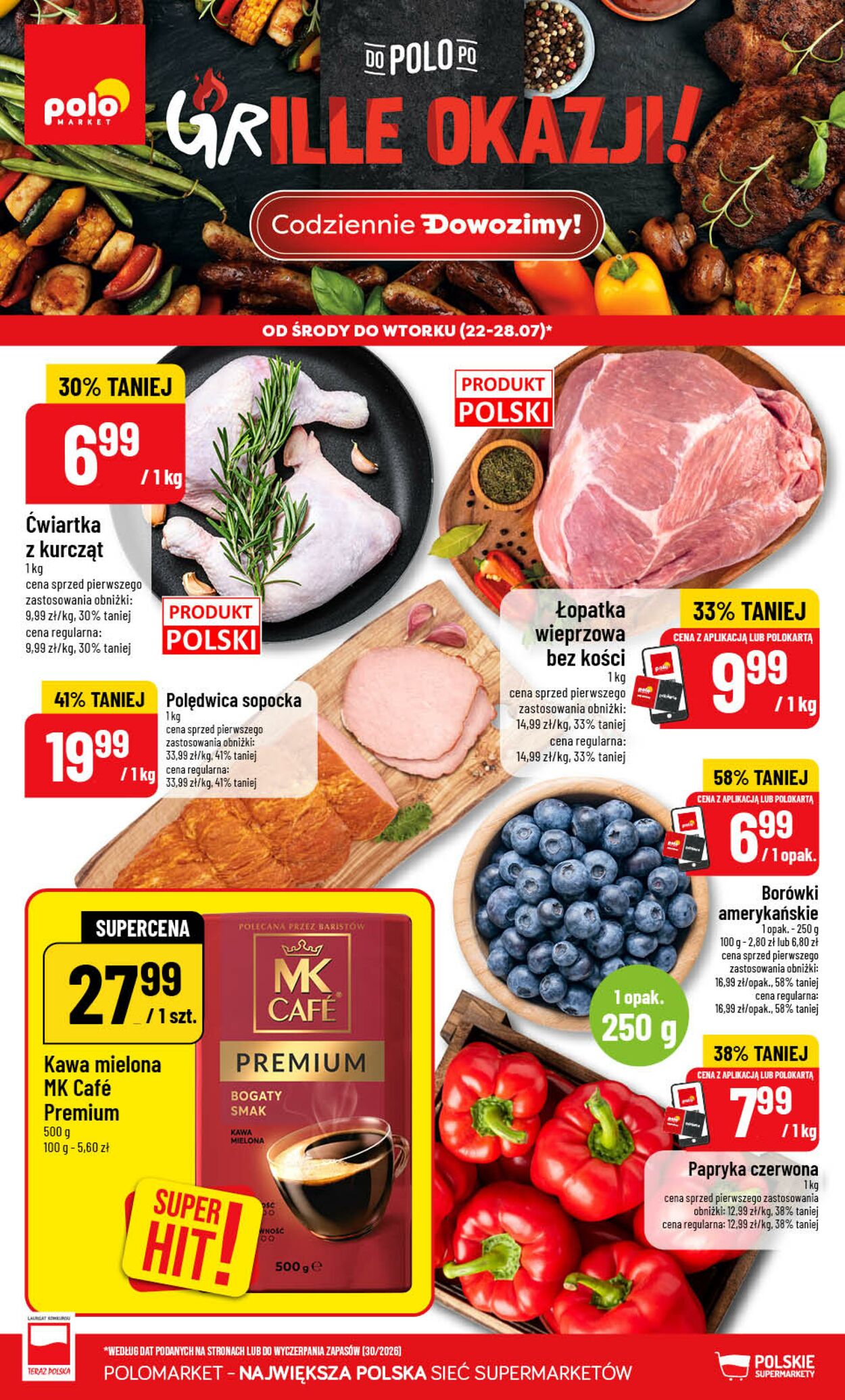 Gazetka POLOmarket - Gazetka Polomarket 22.07-28.07 22 lip, 2026 - 28 lip, 2026