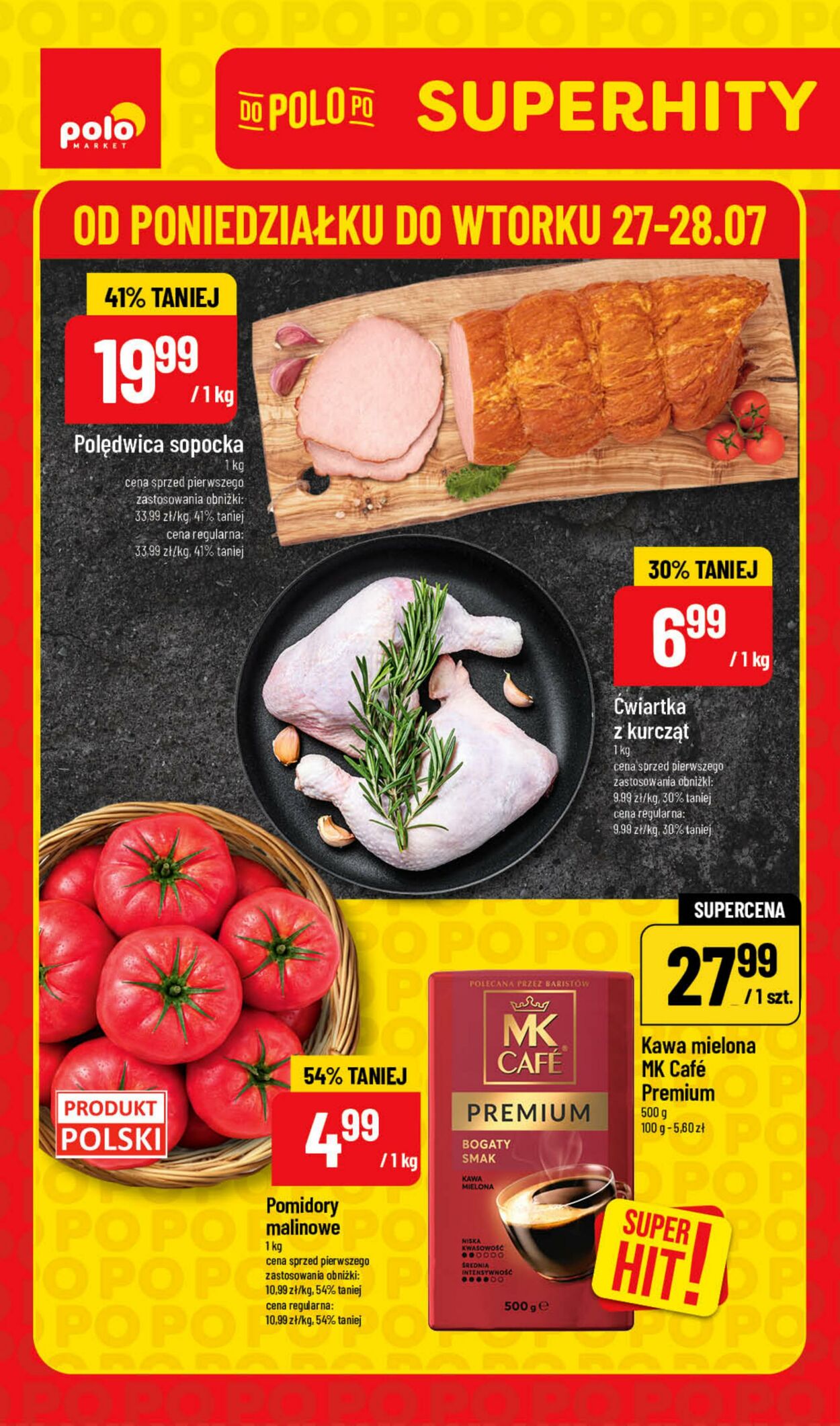 Gazetka POLOmarket - Ulotka pon-wt 27 lip, 2026 - 28 lip, 2026