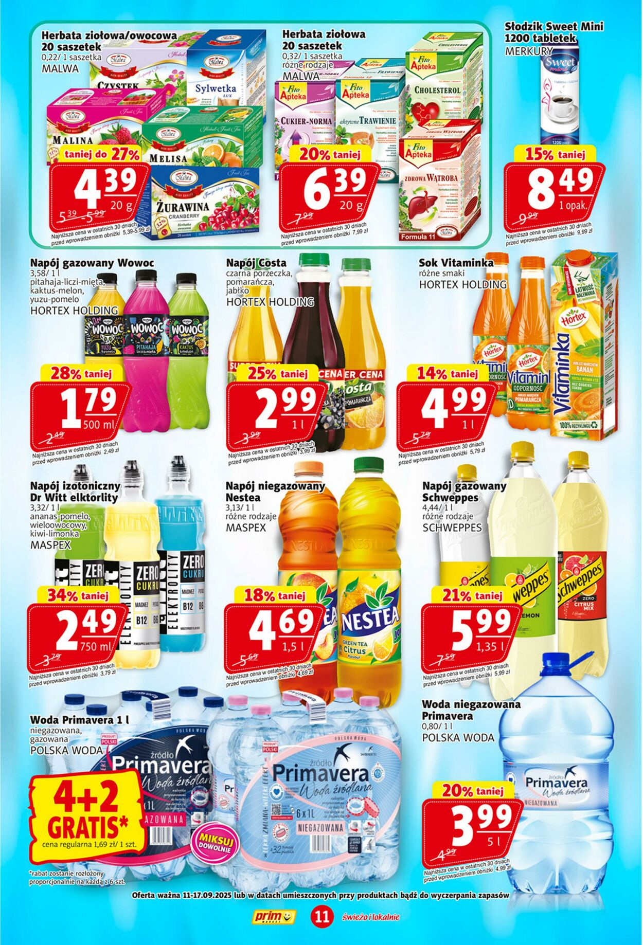 Gazetka Prim Market 11.09.2025 - 17.09.2025