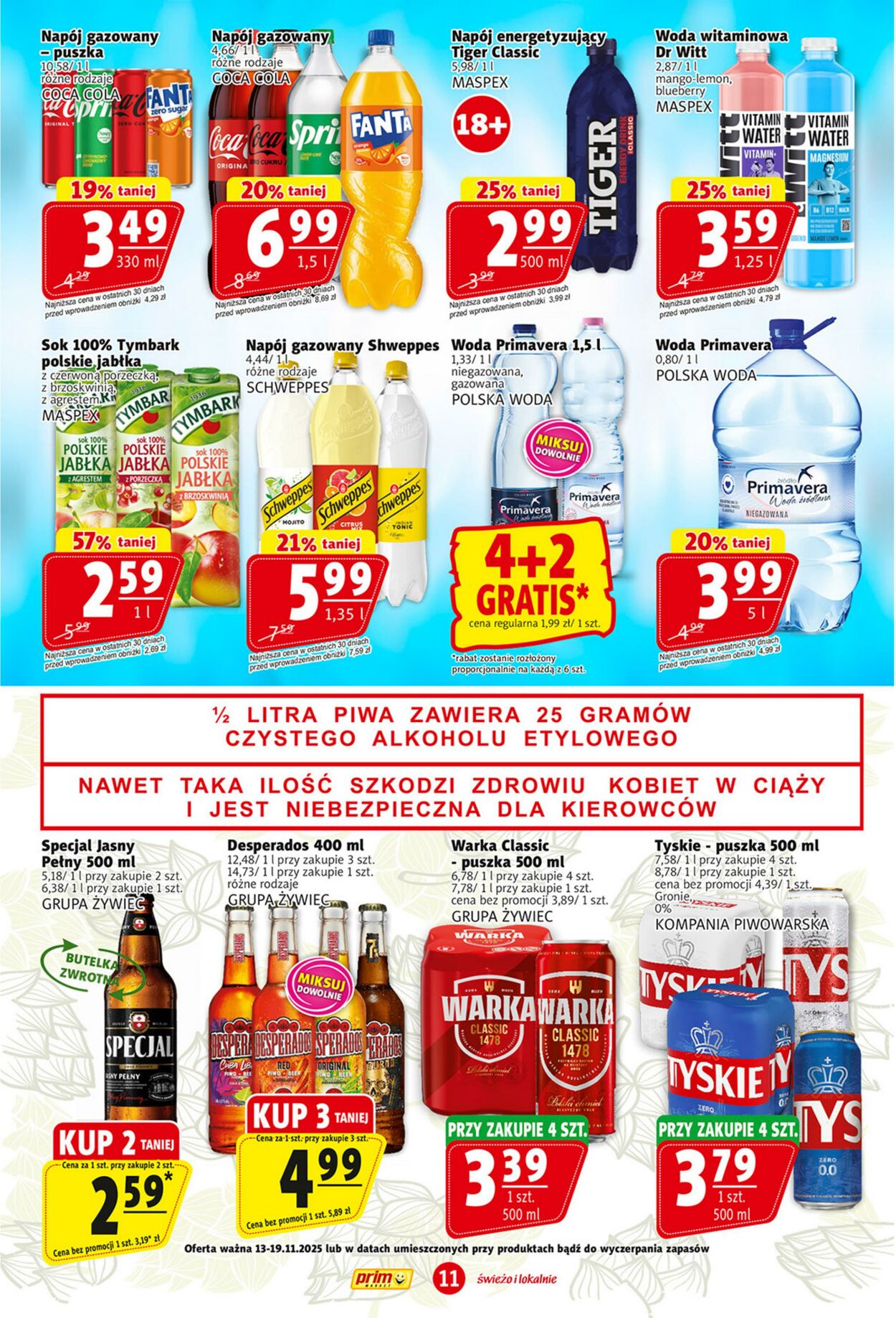 Gazetka Prim Market 13.11.2025 - 19.11.2025