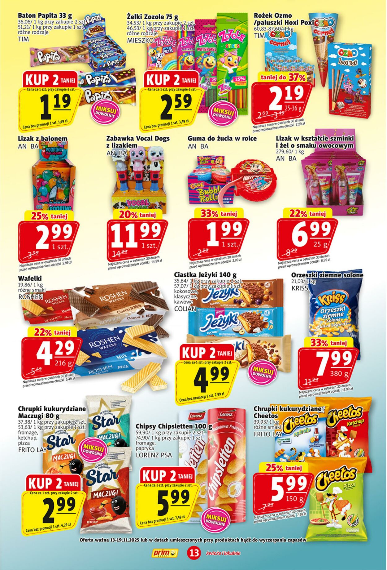 Gazetka Prim Market 13.11.2025 - 19.11.2025