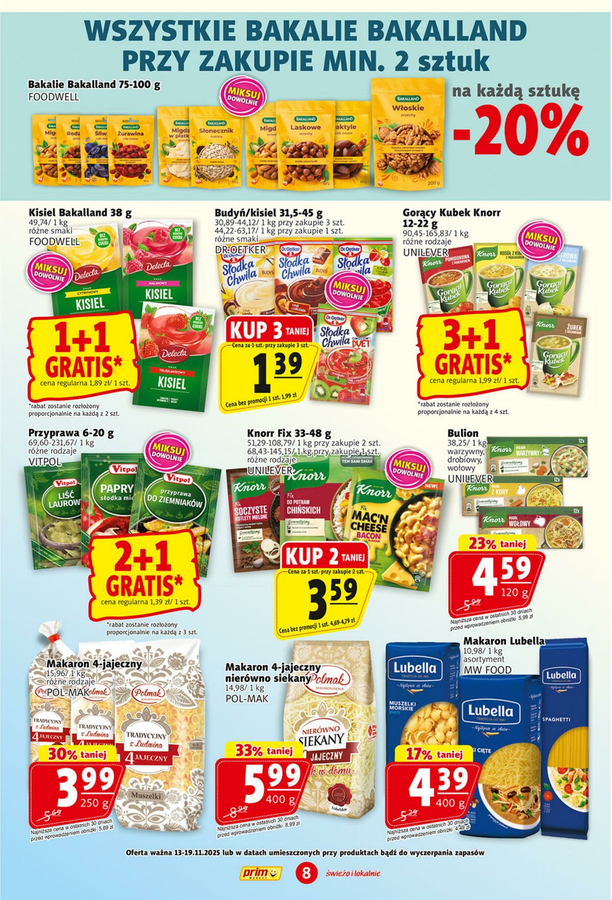 Gazetka Prim Market 13.11.2025 - 19.11.2025