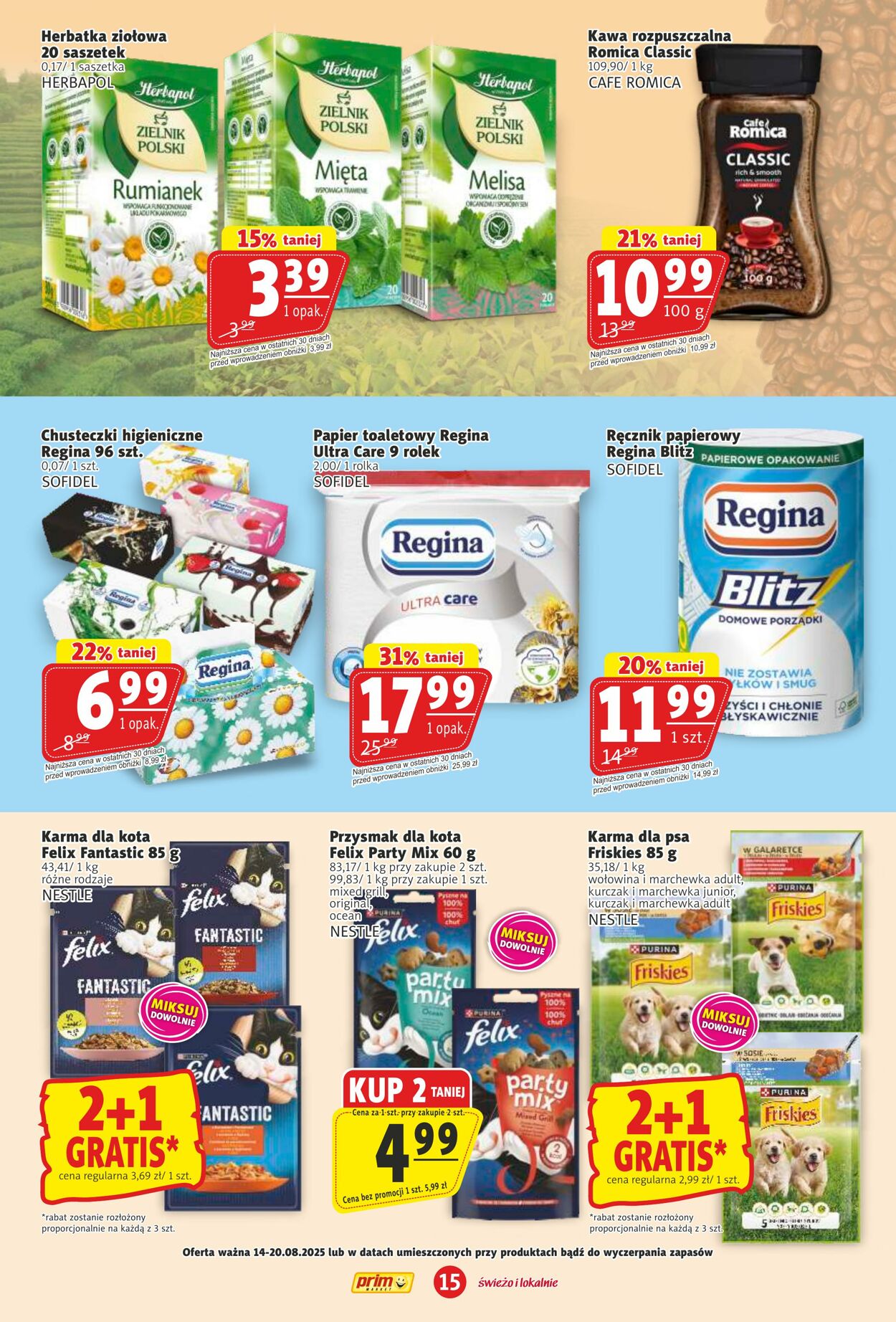 Gazetka Prim Market 14.08.2025 - 20.08.2025