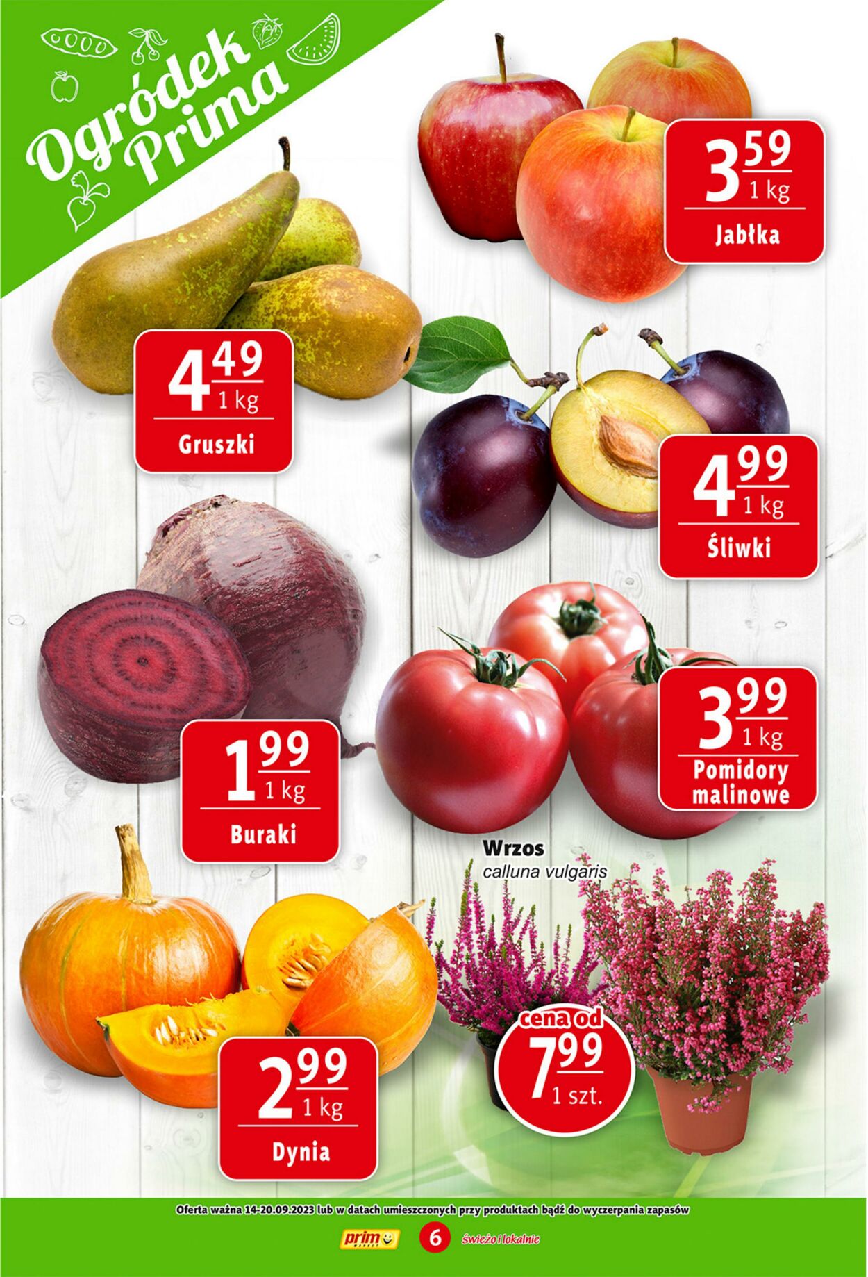 Gazetka Prim Market 14.09.2023 - 20.09.2023