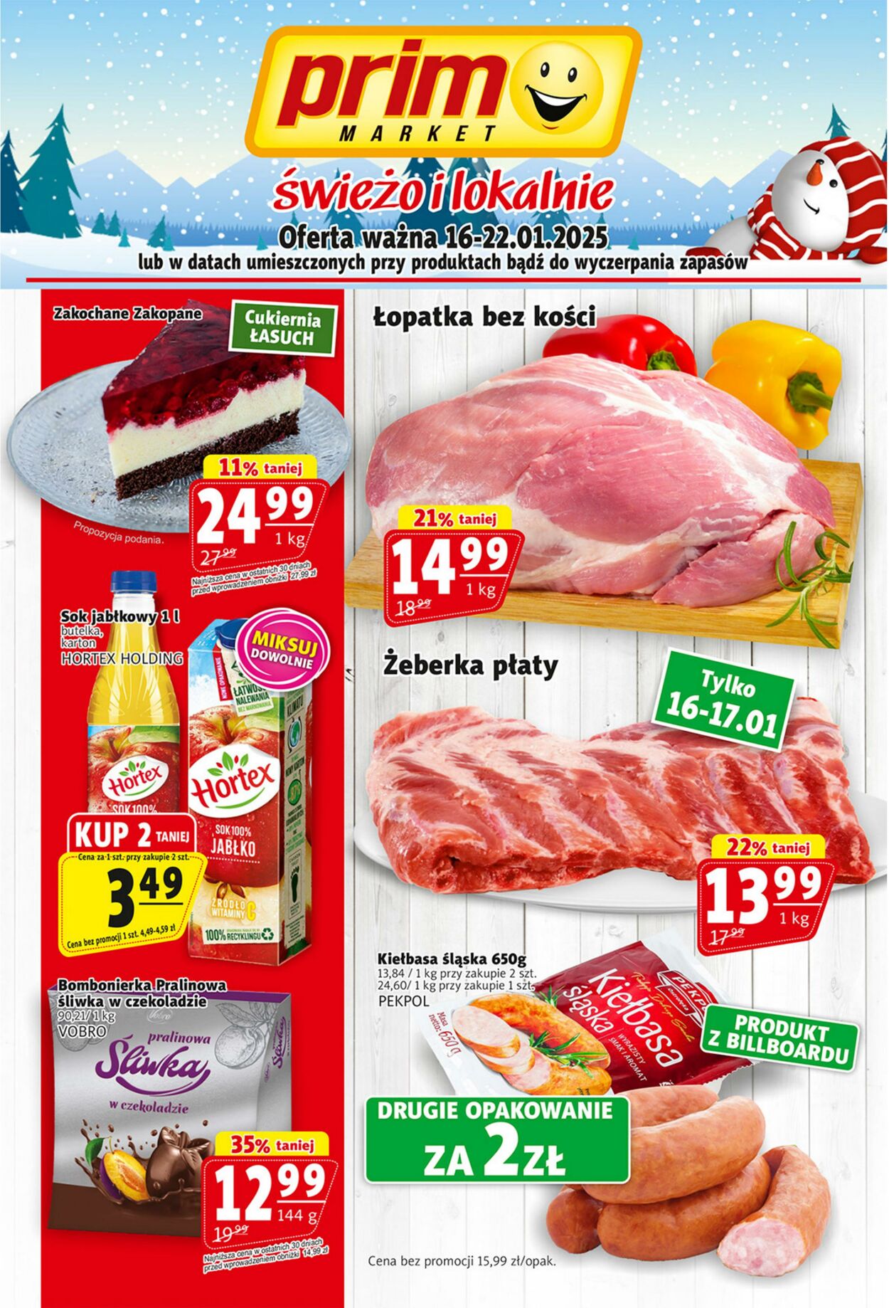 Gazetka Prim Market 16.01.2025 - 22.01.2025