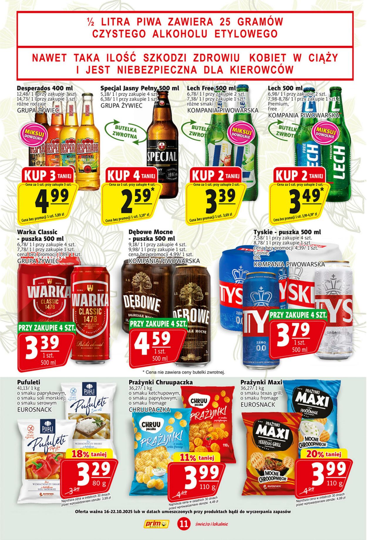 Gazetka Prim Market 16.10.2025 - 22.10.2025