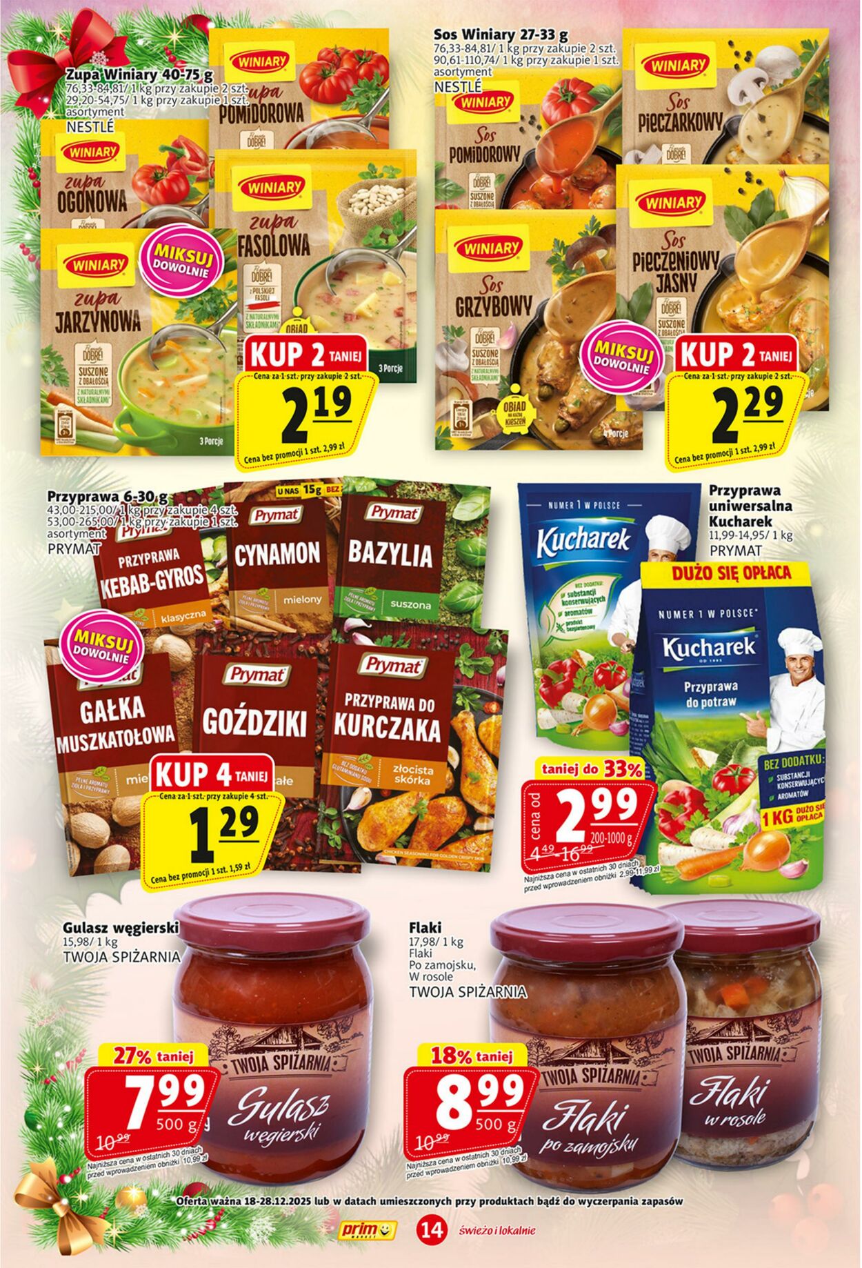Gazetka Prim Market 18.12.2025 - 28.12.2025
