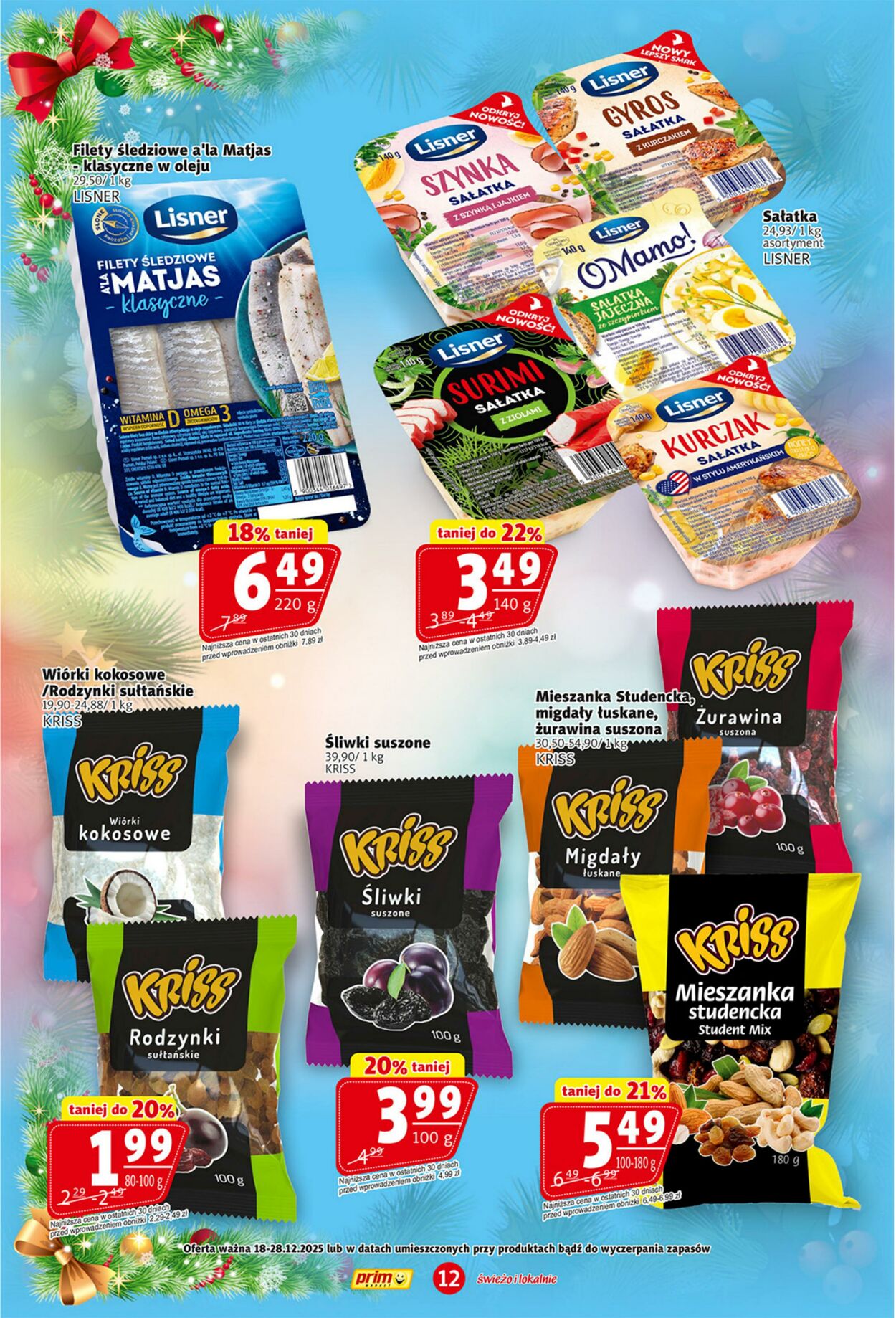 Gazetka Prim Market 18.12.2025 - 28.12.2025