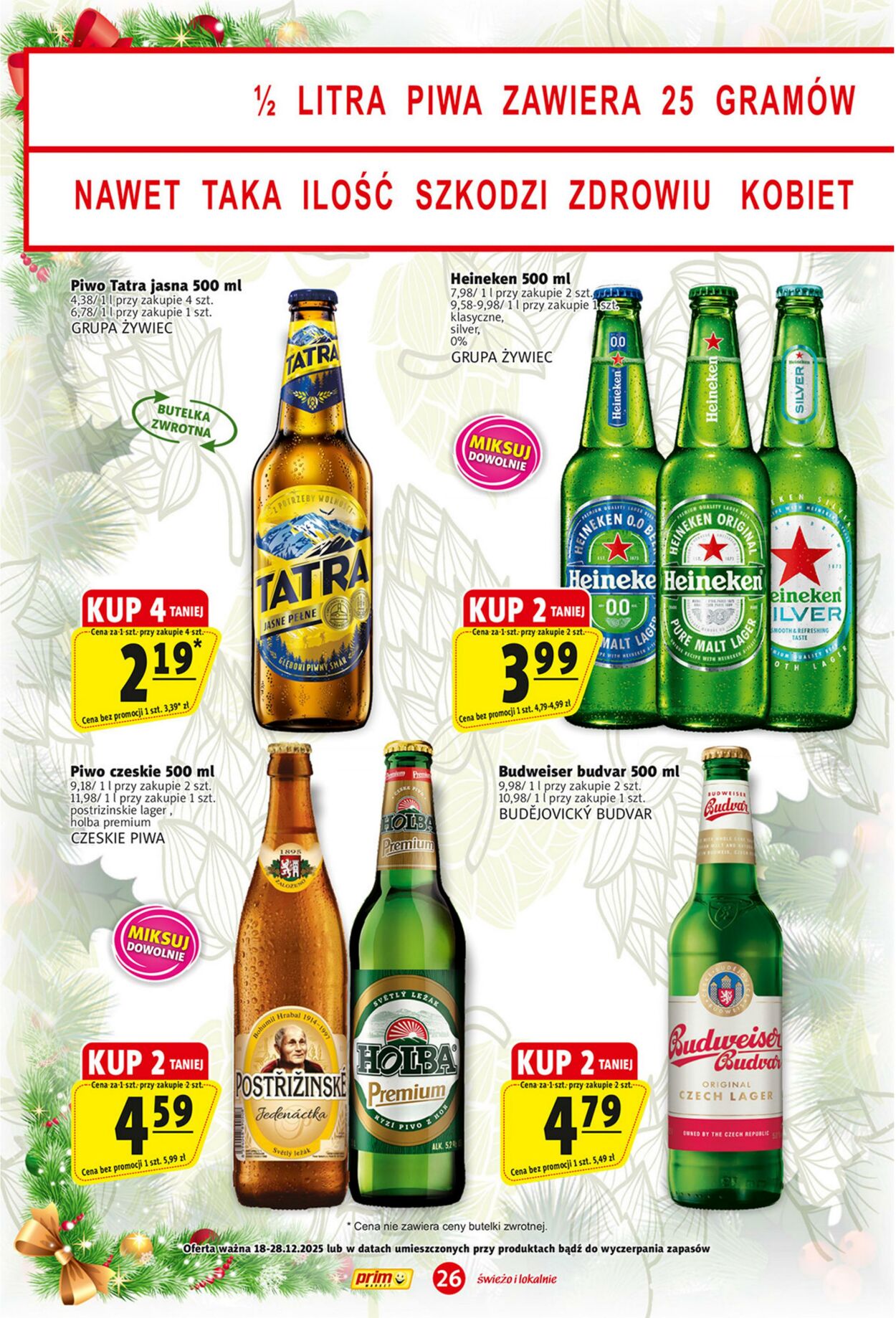 Gazetka Prim Market 18.12.2025 - 28.12.2025