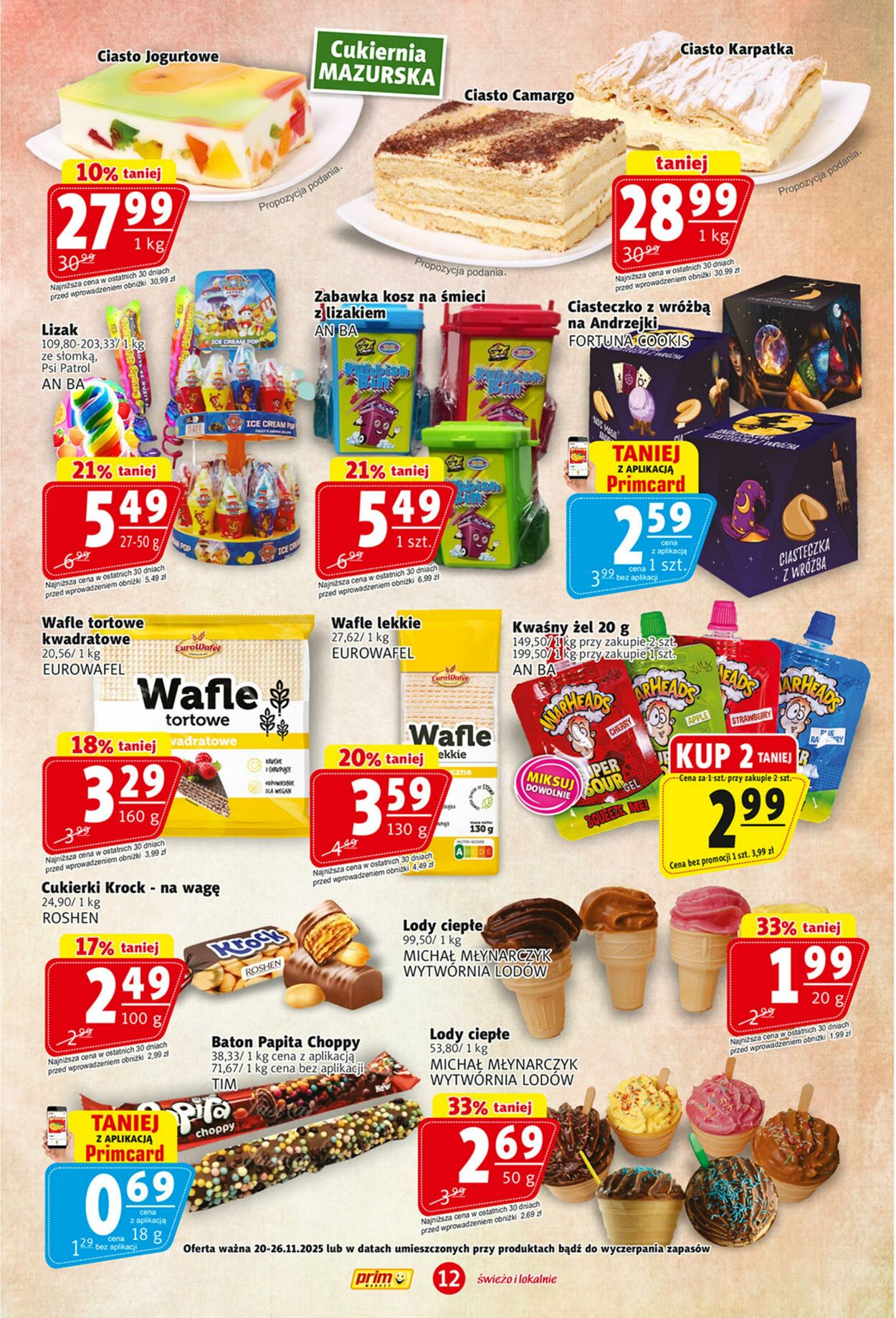 Gazetka Prim Market 20.11.2025 - 26.11.2025