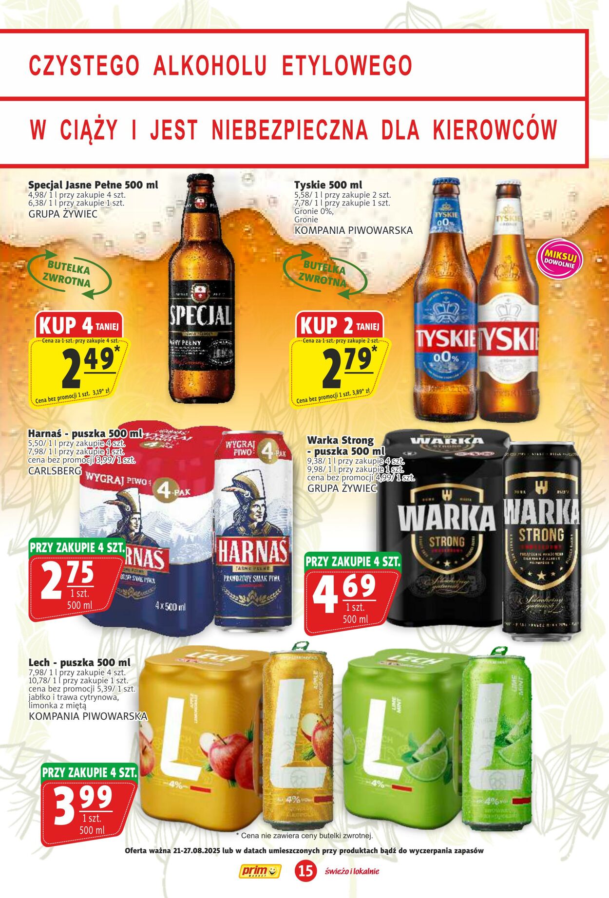 Gazetka Prim Market 21.08.2025 - 27.08.2025