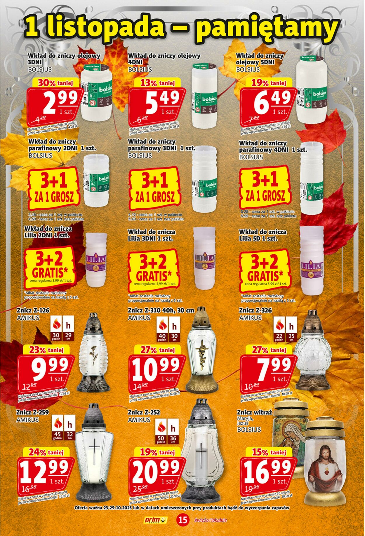 Gazetka Prim Market 23.10.2025 - 29.10.2025