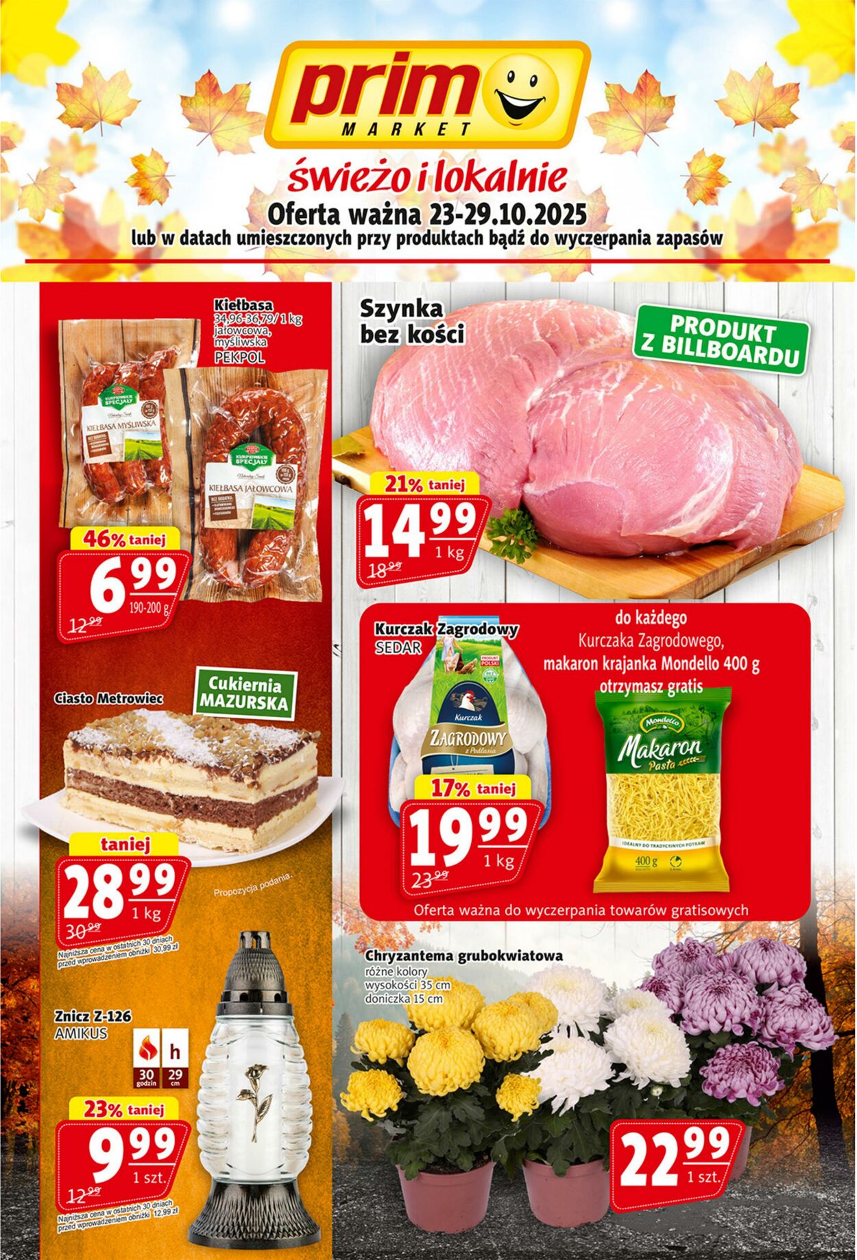 Gazetka Prim Market 23.10.2025 - 29.10.2025