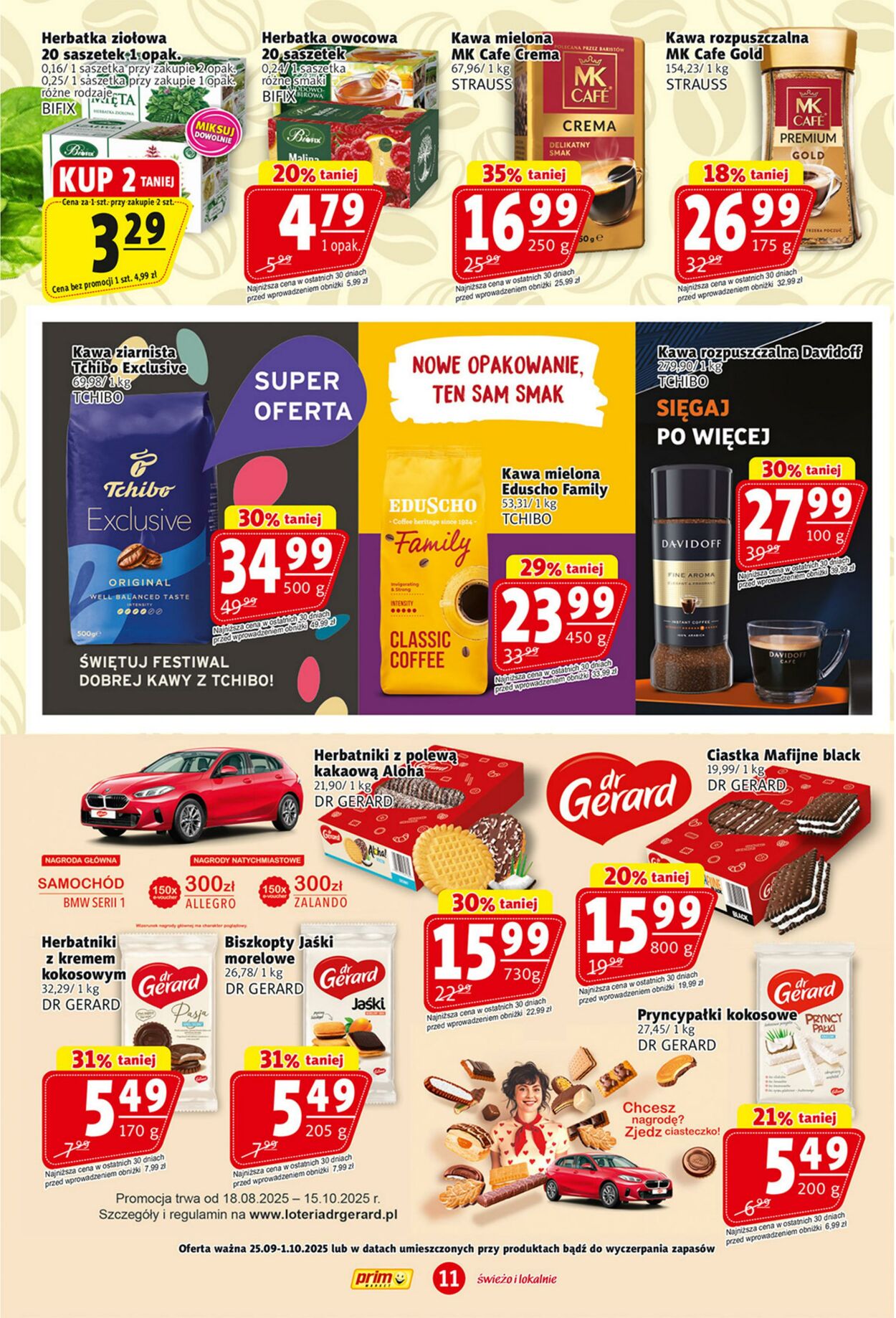 Gazetka Prim Market 25.09.2025 - 01.10.2025