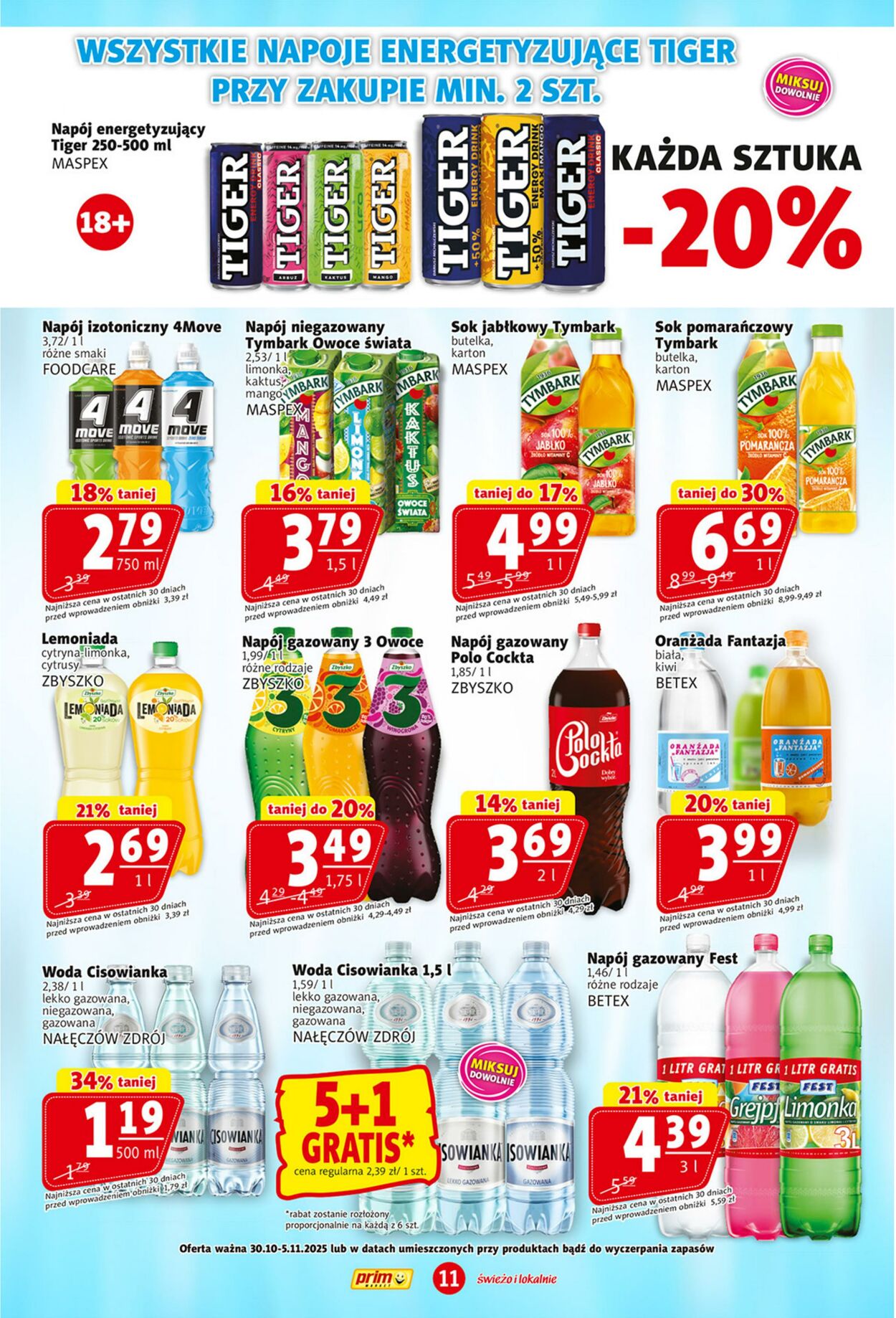Gazetka Prim Market 30.10.2025 - 05.11.2025