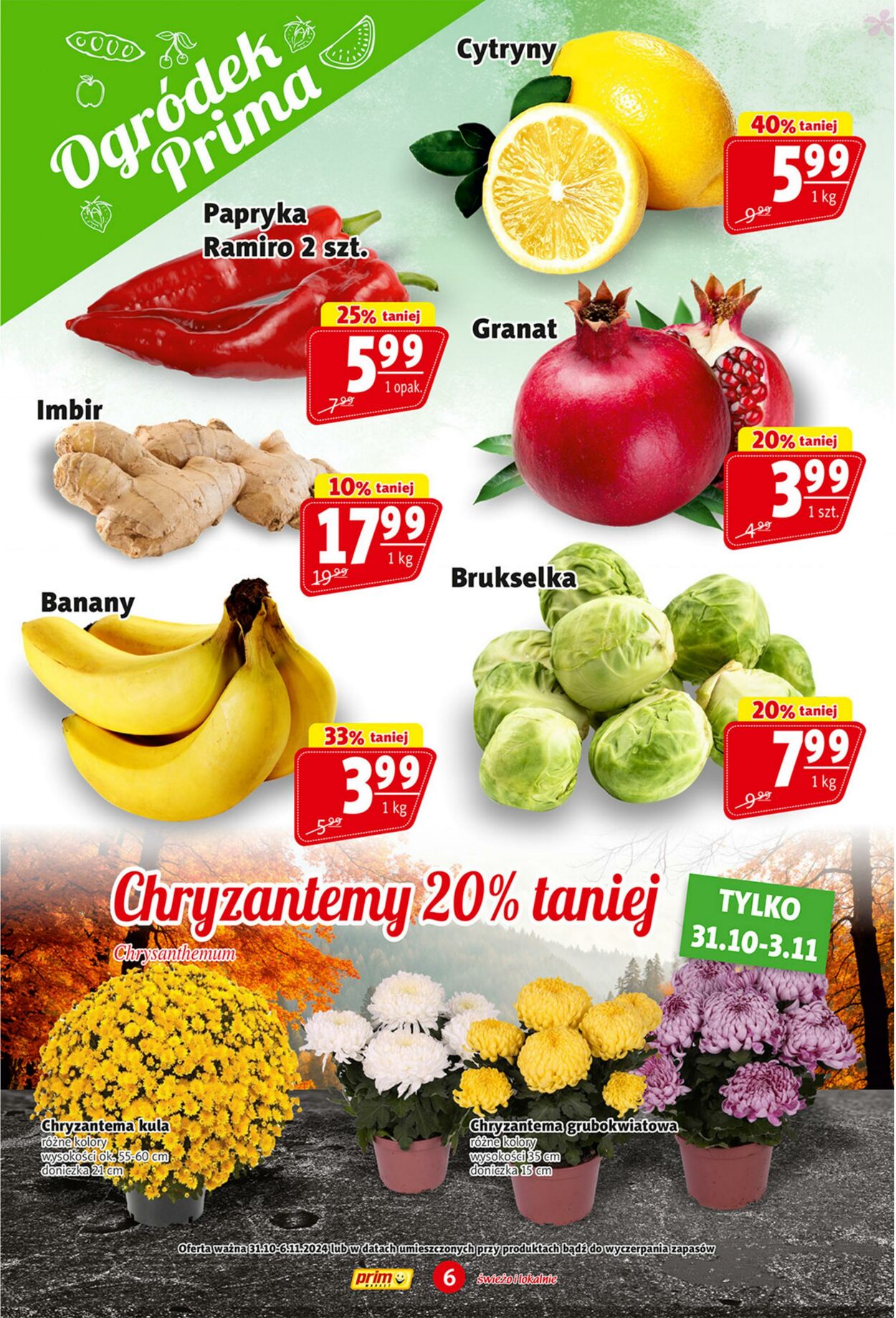 Gazetka Prim Market 31.10.2024 - 06.11.2024