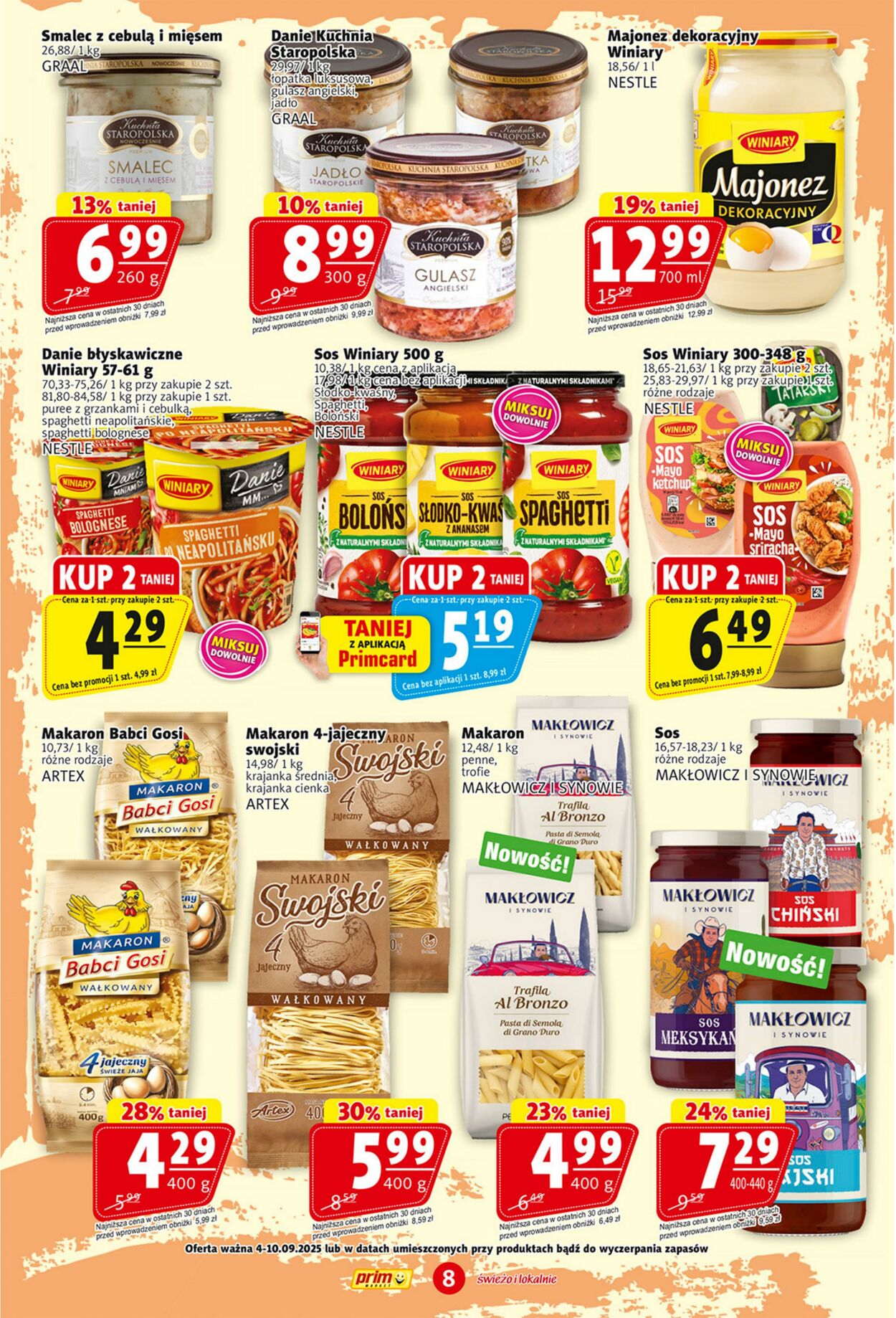 Gazetka Prim Market 04.09.2025 - 10.09.2025