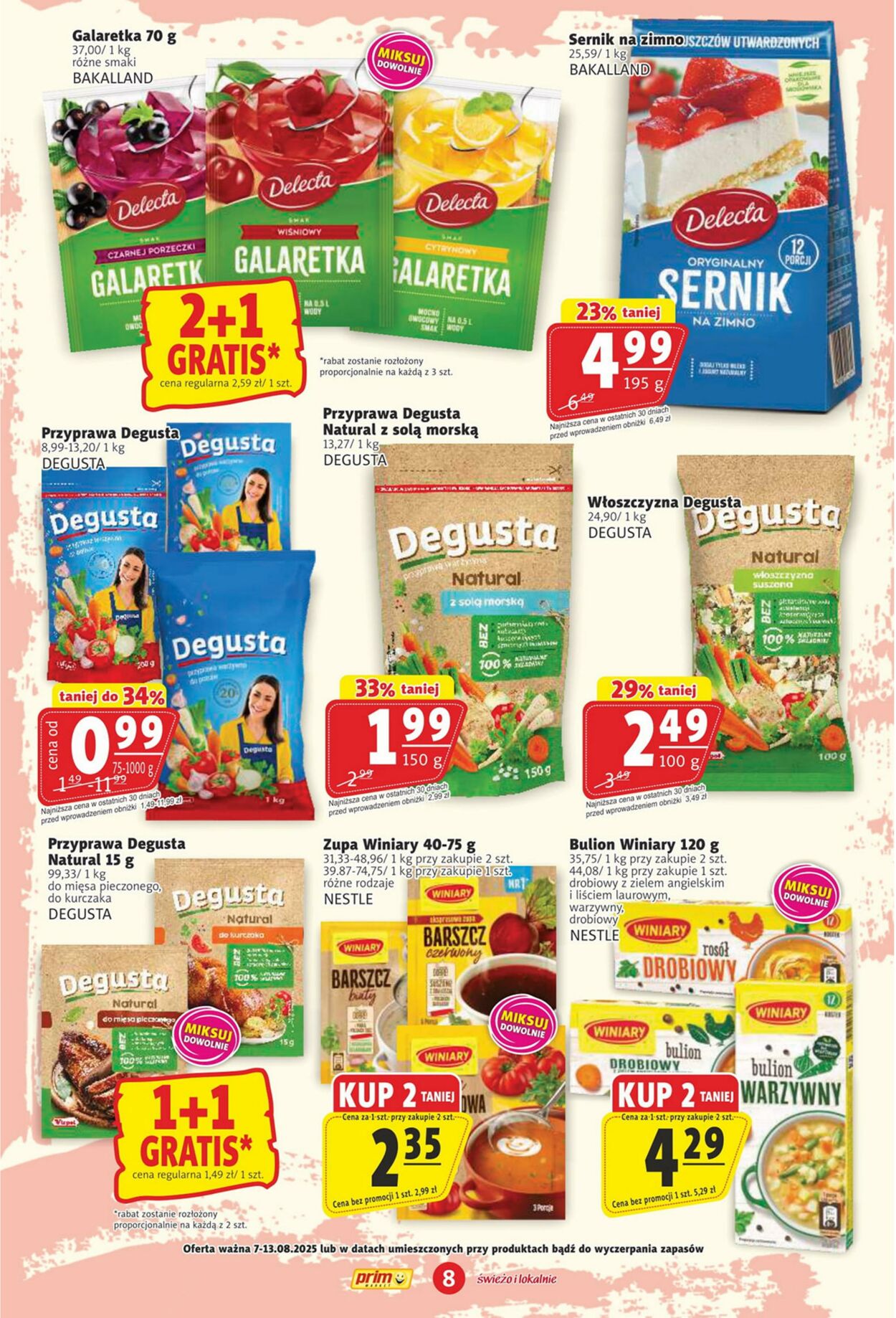 Gazetka Prim Market 07.08.2025 - 13.08.2025