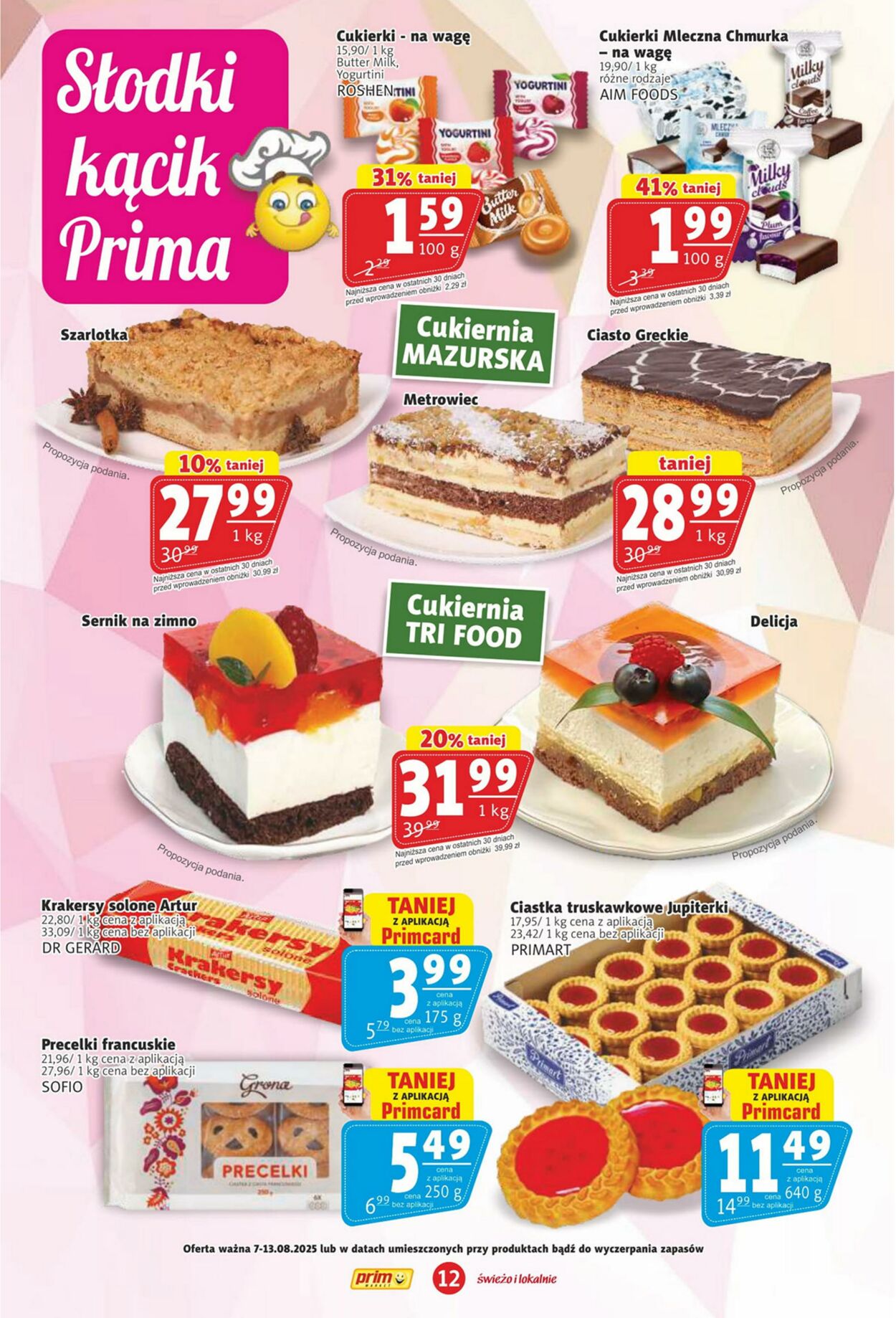 Gazetka Prim Market 07.08.2025 - 13.08.2025