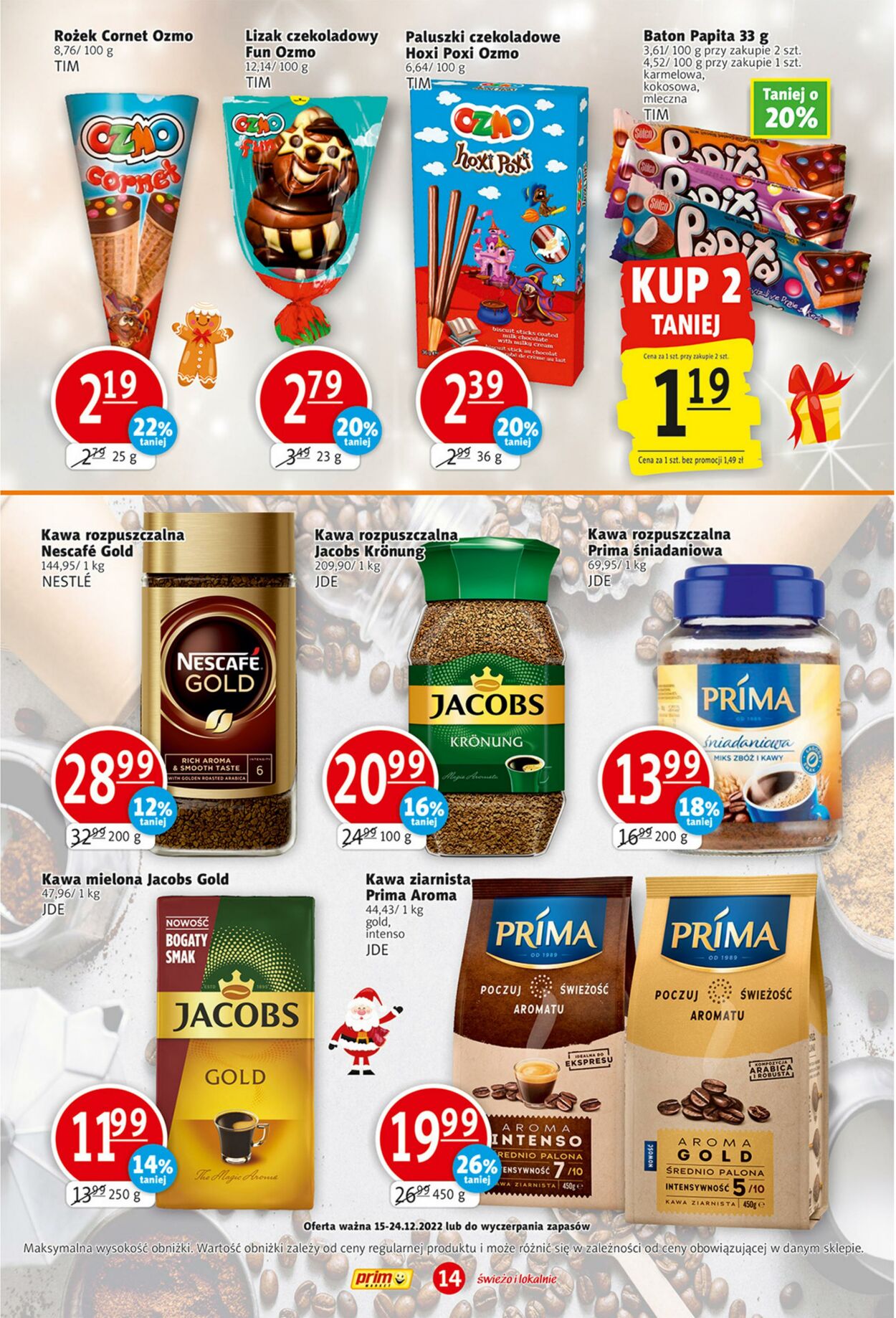 Gazetka Prim Market 15.12.2022 - 24.12.2022