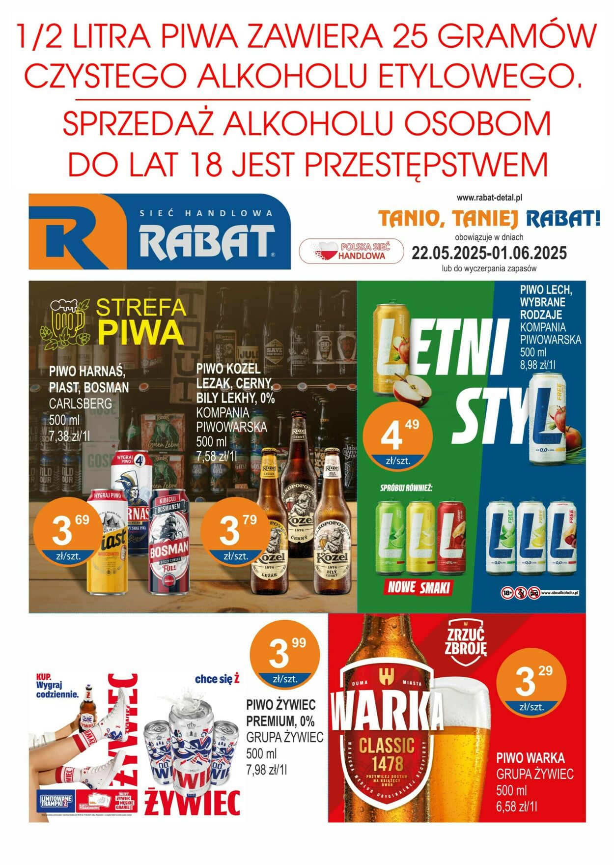 Gazetka Rabat 22.05.2025 - 01.06.2025