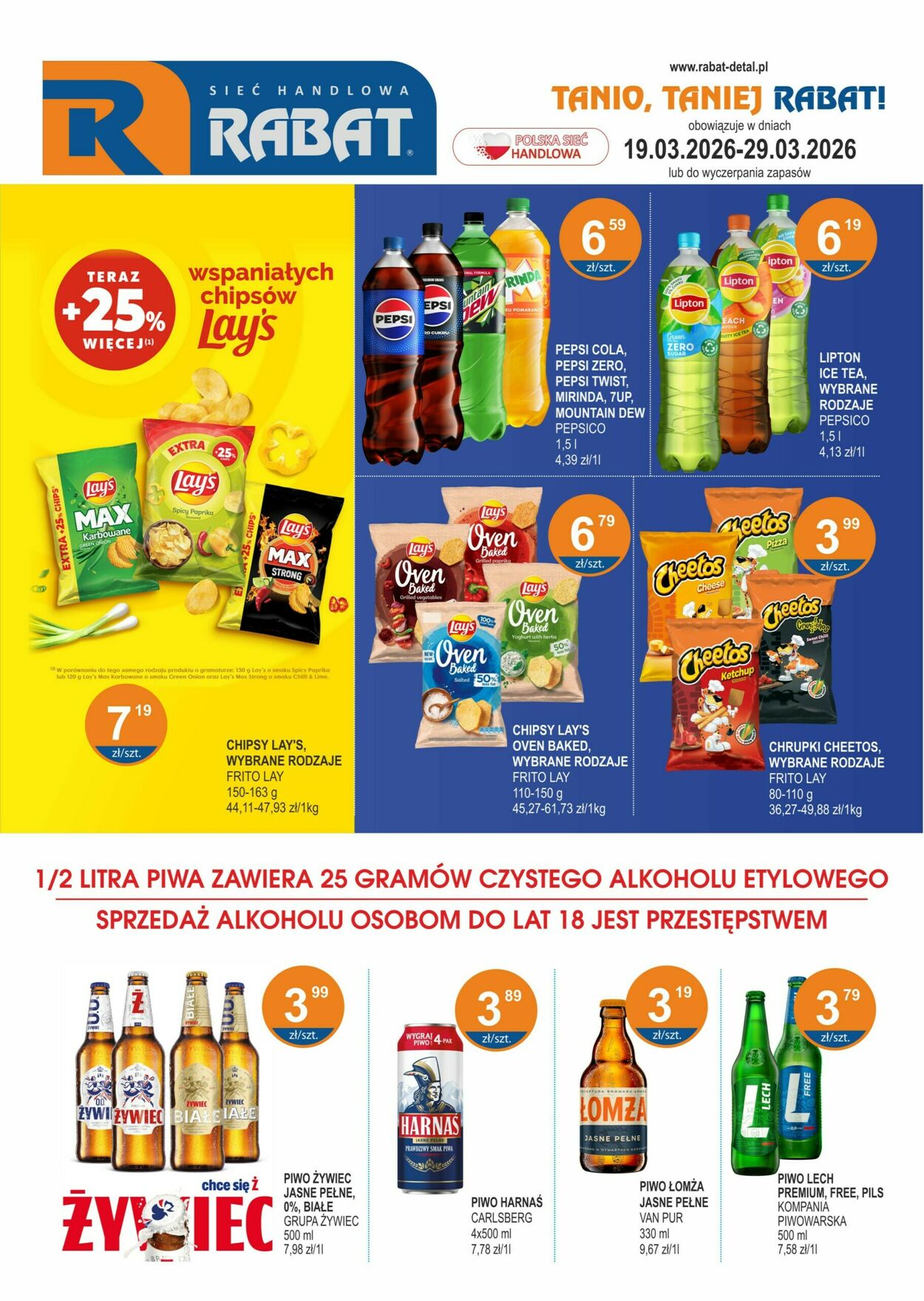 Gazetka Rabat 19.03.2026 - 29.03.2026