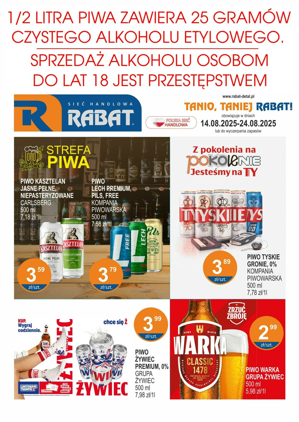 Gazetka Rabat 14.08.2025 - 24.08.2025