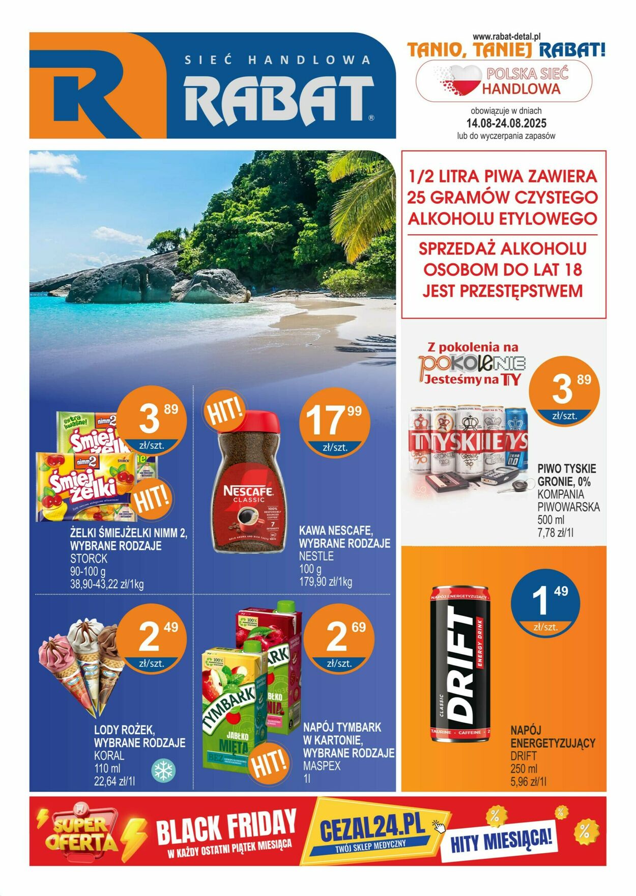 Gazetka Rabat 14.08.2025 - 24.08.2025