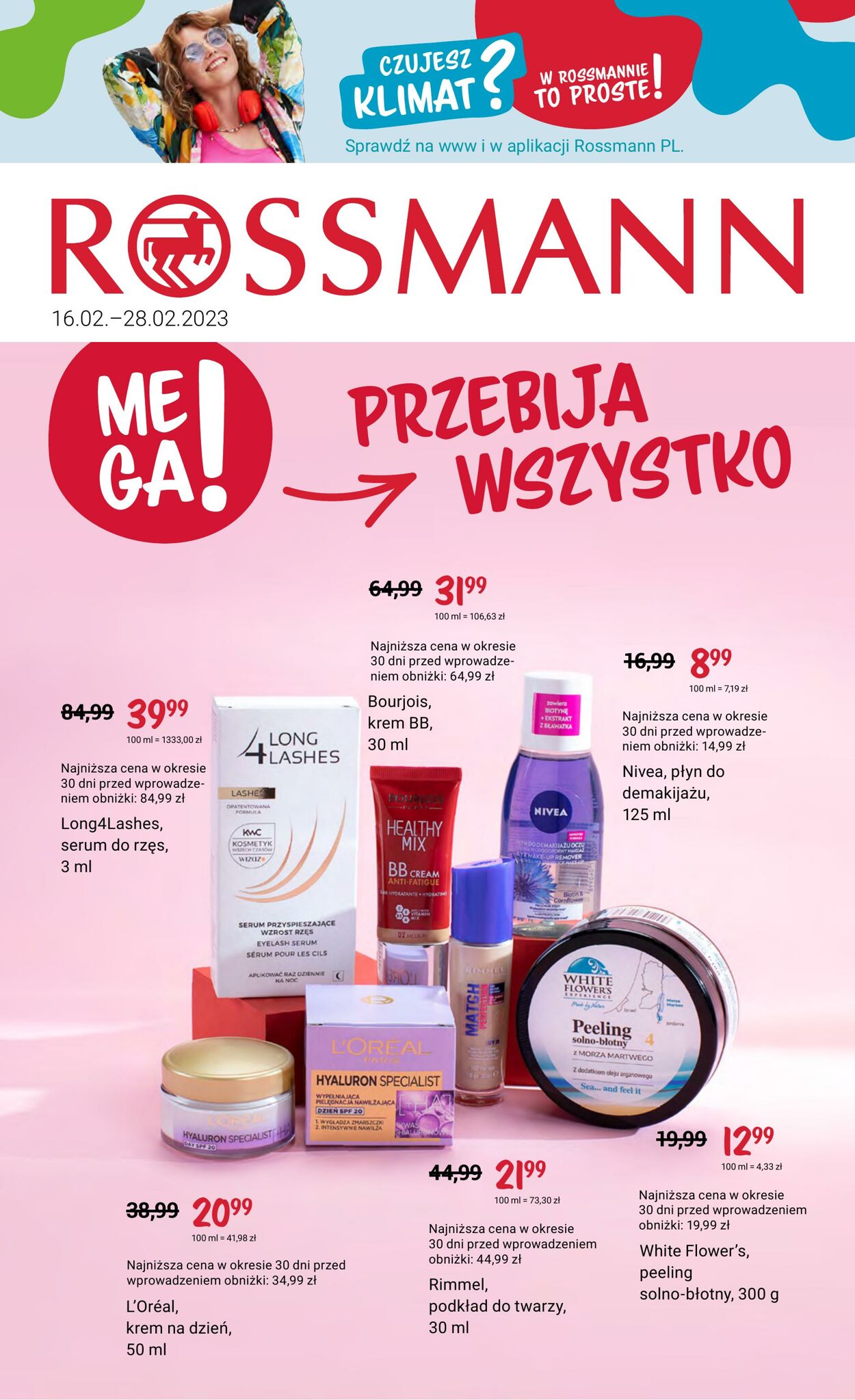 Gazetka Rossmann 16.02.2023 - 28.02.2023