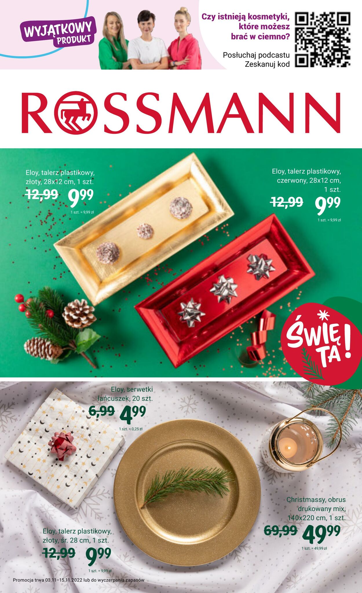 Gazetka Rossmann 03.11.2022 - 15.11.2022