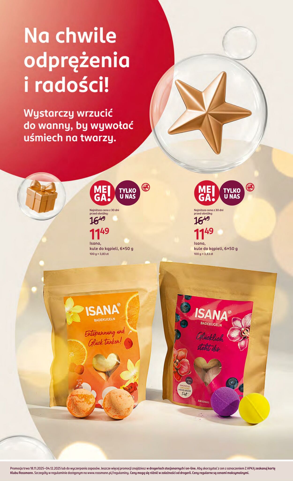 Gazetka Rossmann 18.11.2025 - 04.12.2025
