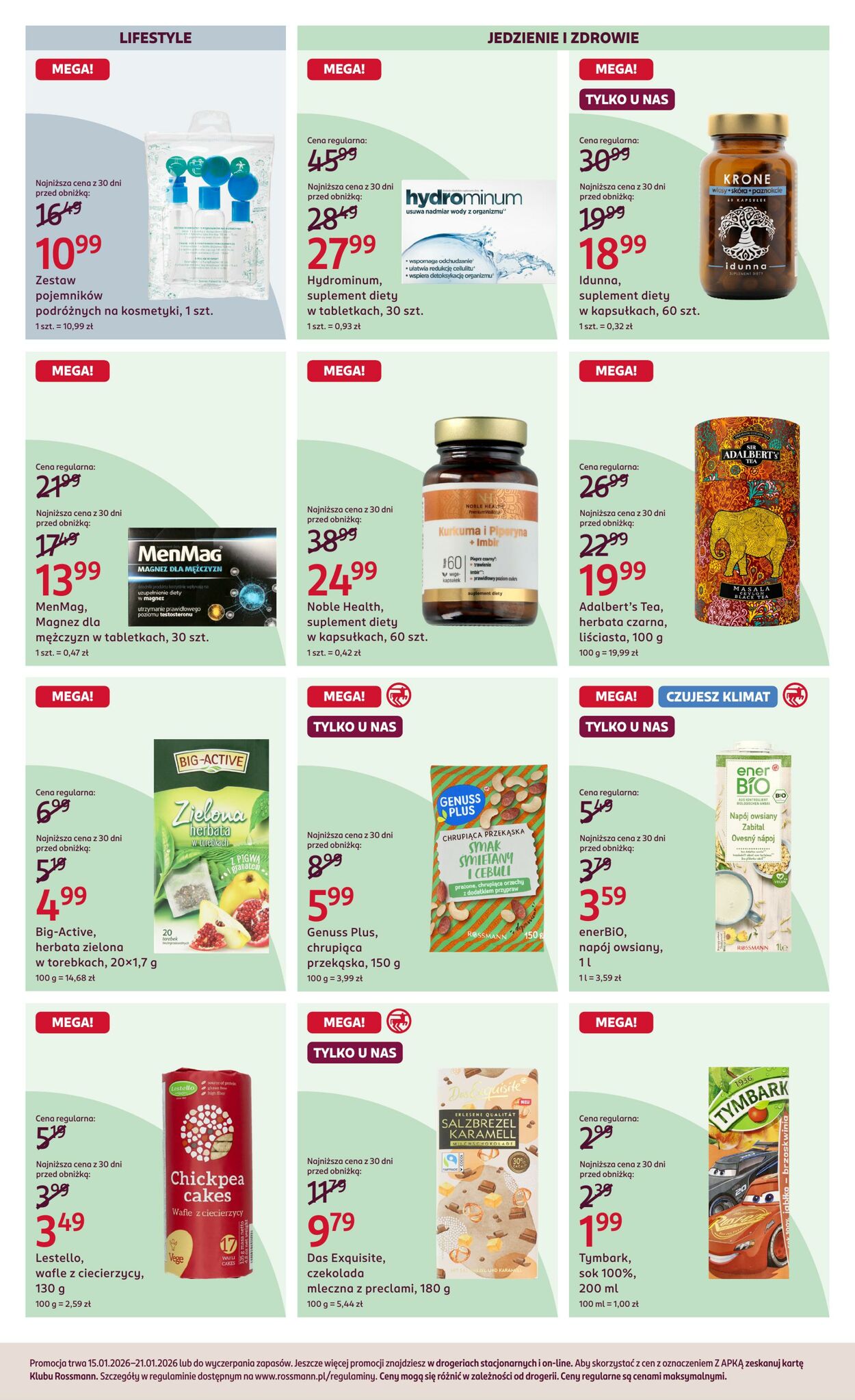 Gazetka Rossmann 15.01.2026 - 21.01.2026