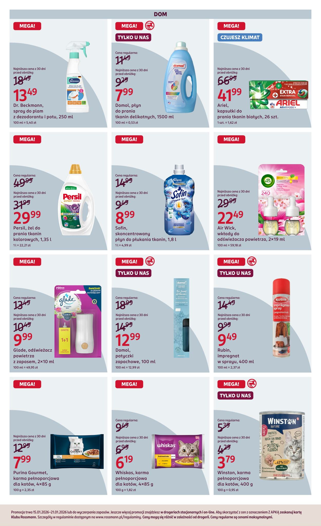 Gazetka Rossmann 15.01.2026 - 21.01.2026