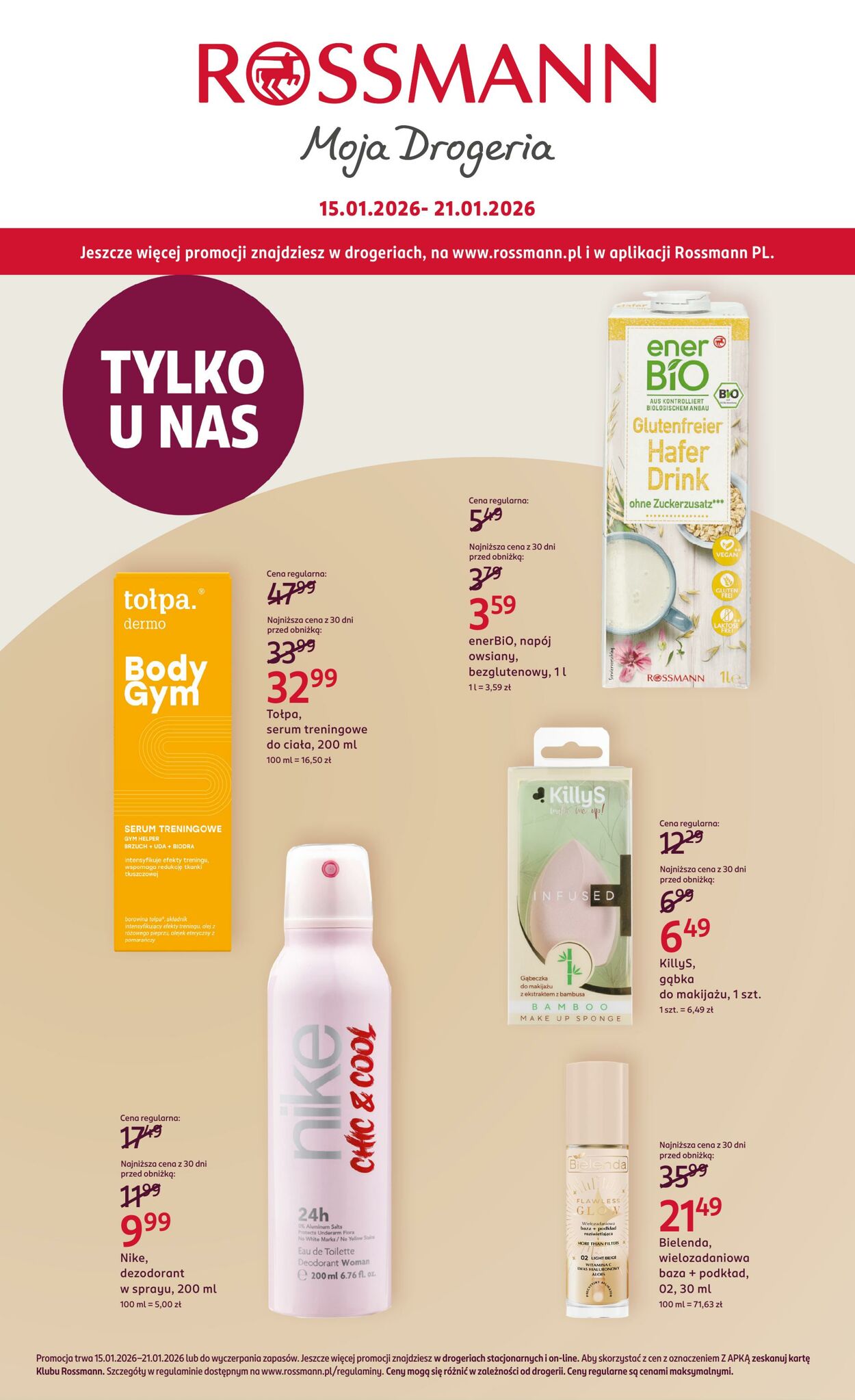 Gazetka Rossmann 15.01.2026 - 21.01.2026