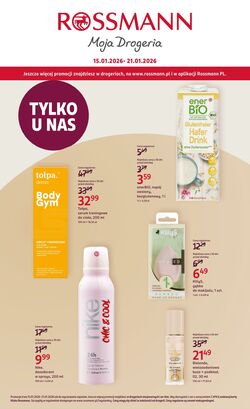Gazetka Rossmann 15.01.2026 - 21.01.2026