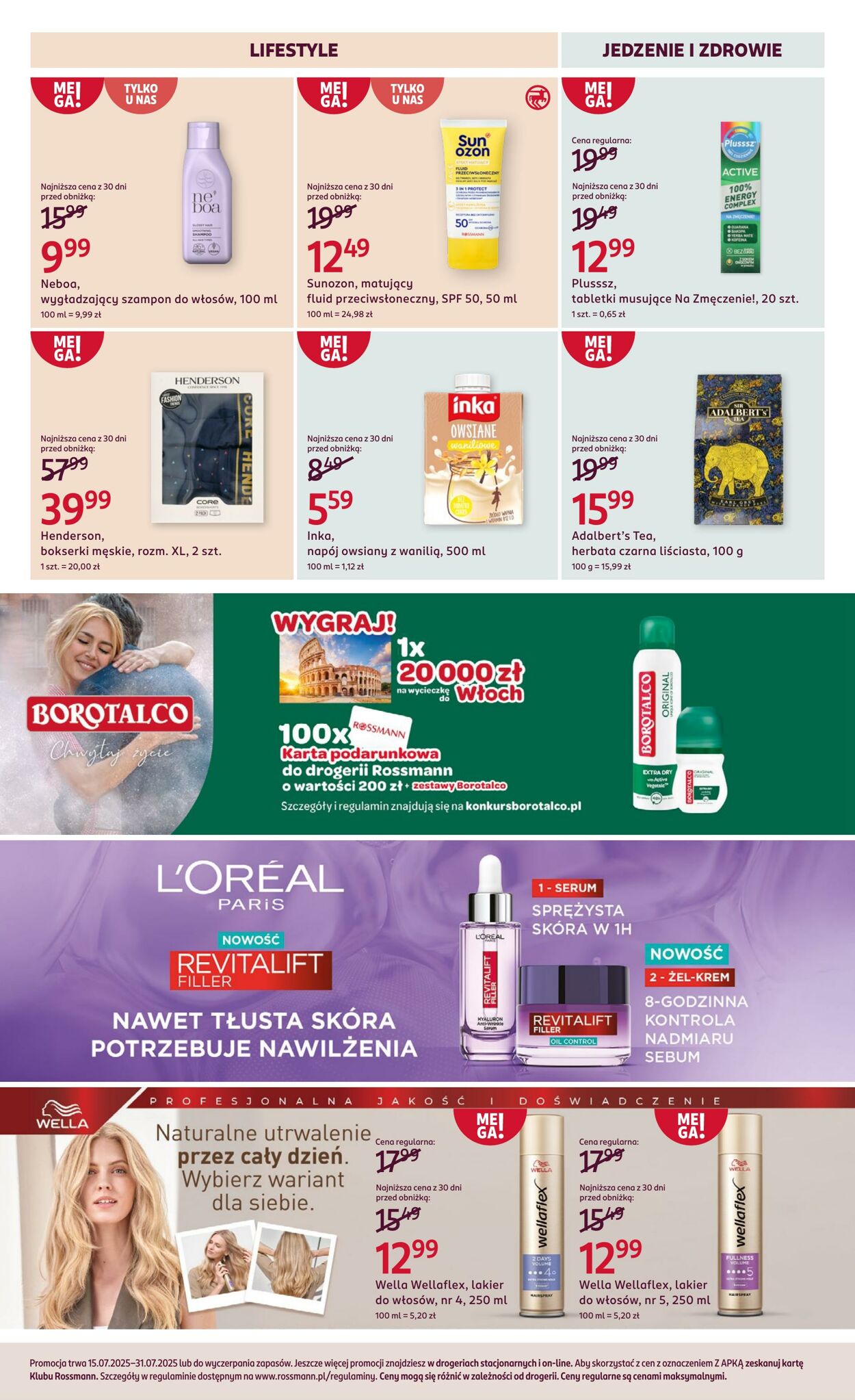 Gazetka Rossmann 15.07.2025 - 31.07.2025