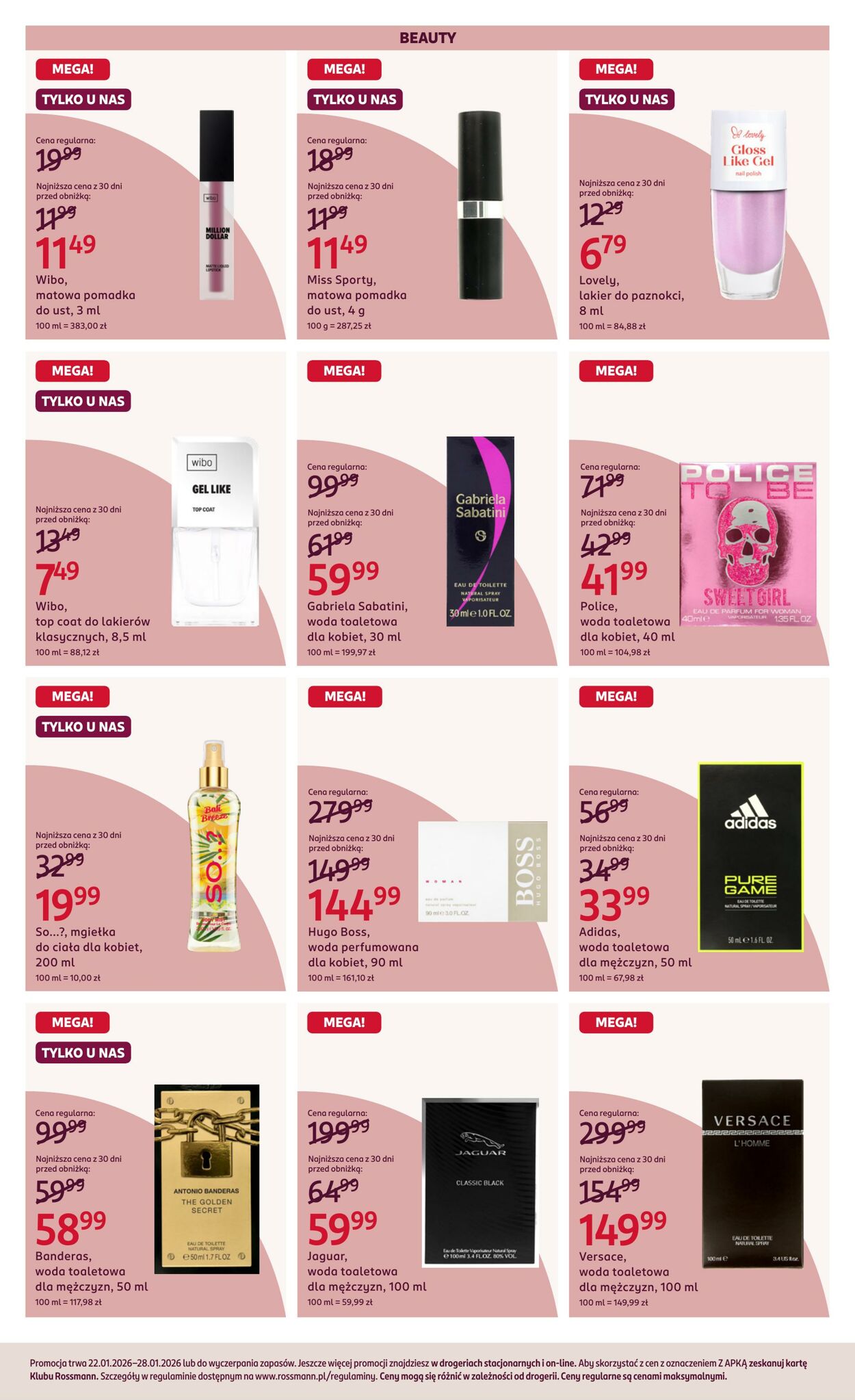 Gazetka Rossmann 22.01.2026 - 28.01.2026