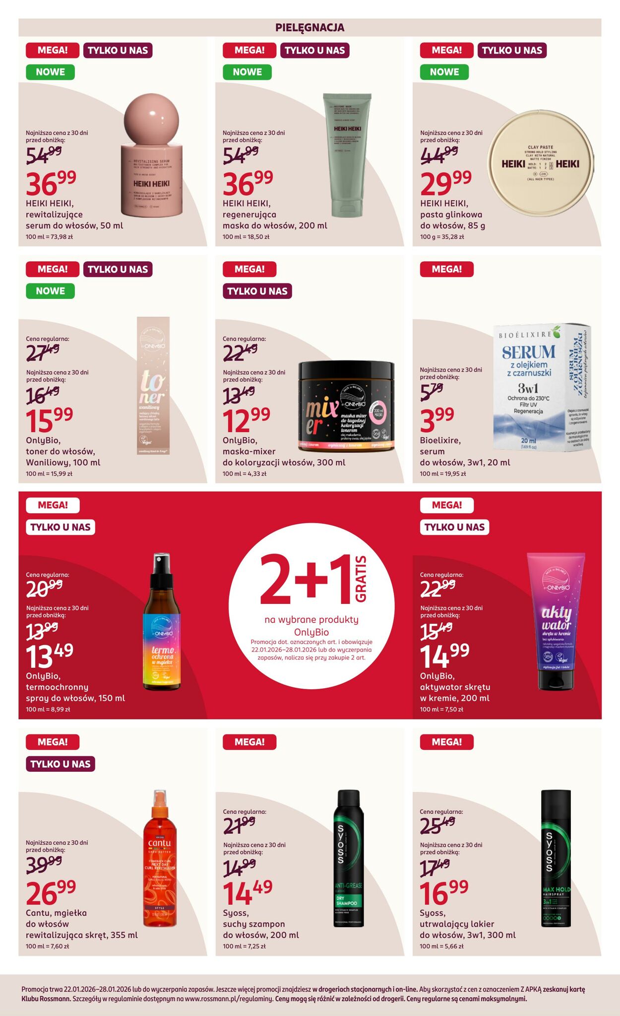Gazetka Rossmann 22.01.2026 - 28.01.2026