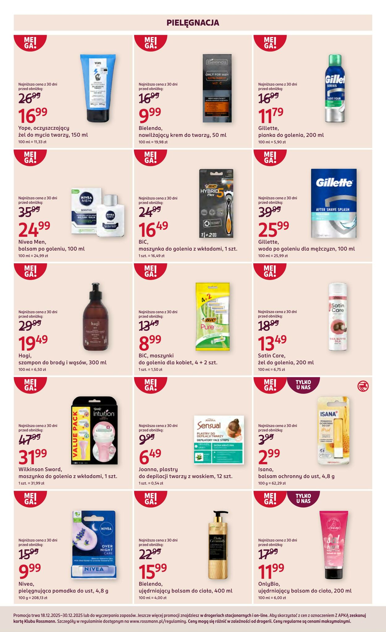 Gazetka Rossmann 18.12.2025 - 30.12.2025
