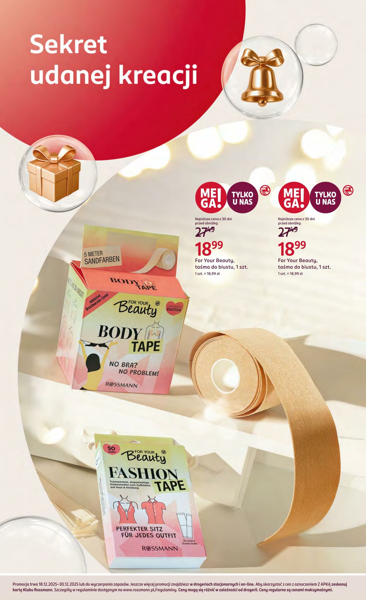 Gazetka Rossmann 18.12.2025 - 30.12.2025