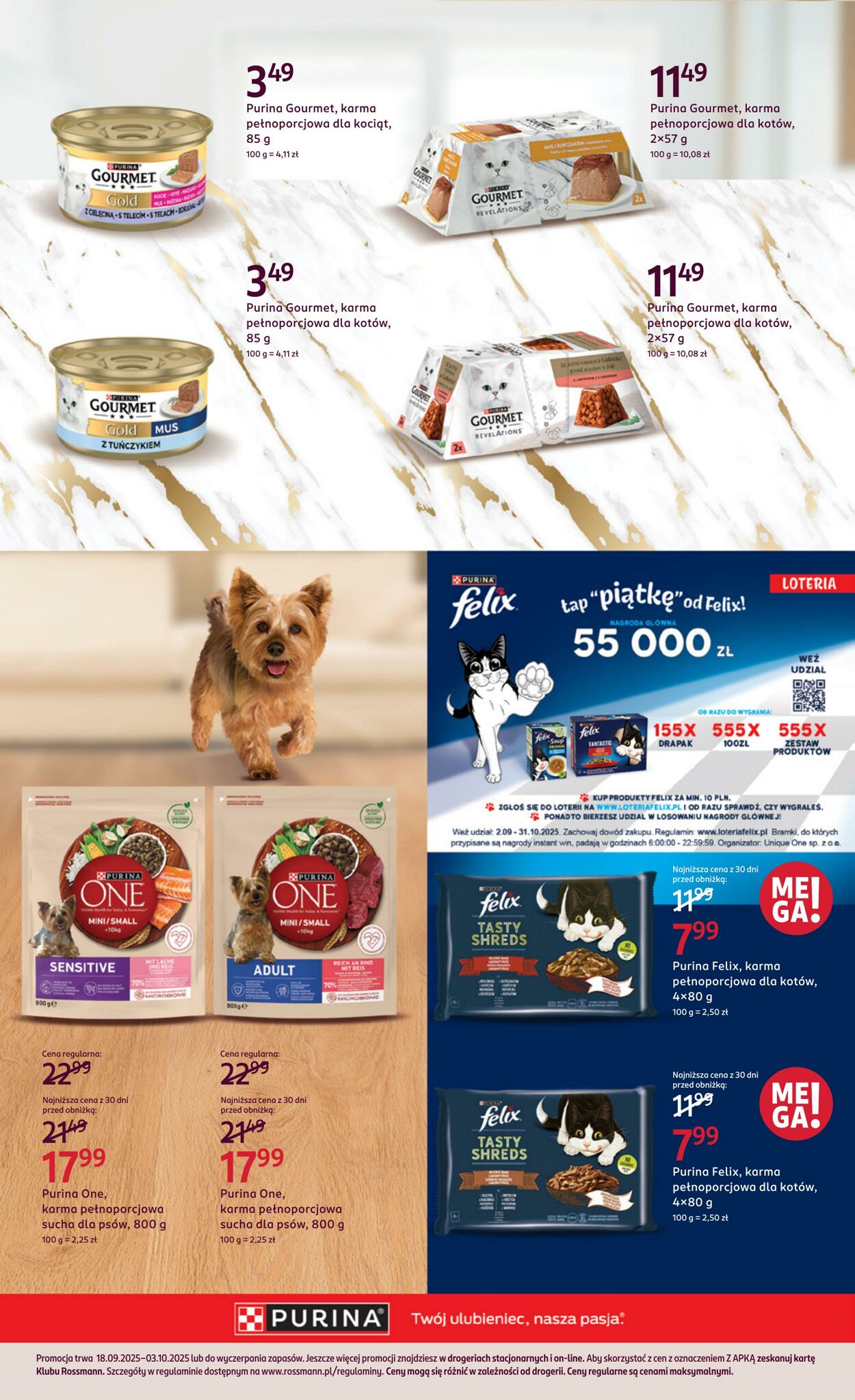 Gazetka Rossmann 18.09.2025 - 03.10.2025