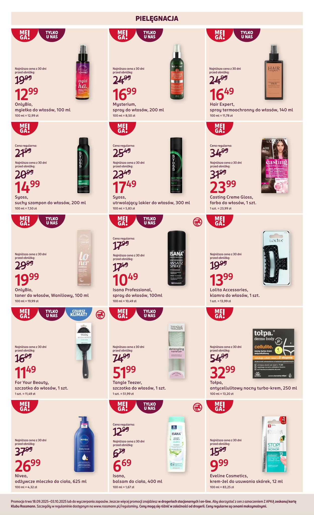 Gazetka Rossmann 18.09.2025 - 03.10.2025