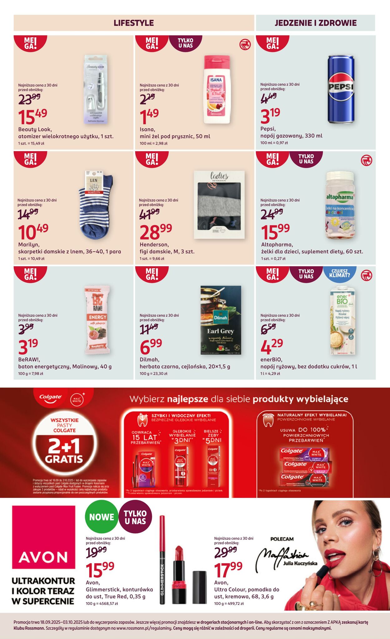 Gazetka Rossmann 18.09.2025 - 03.10.2025